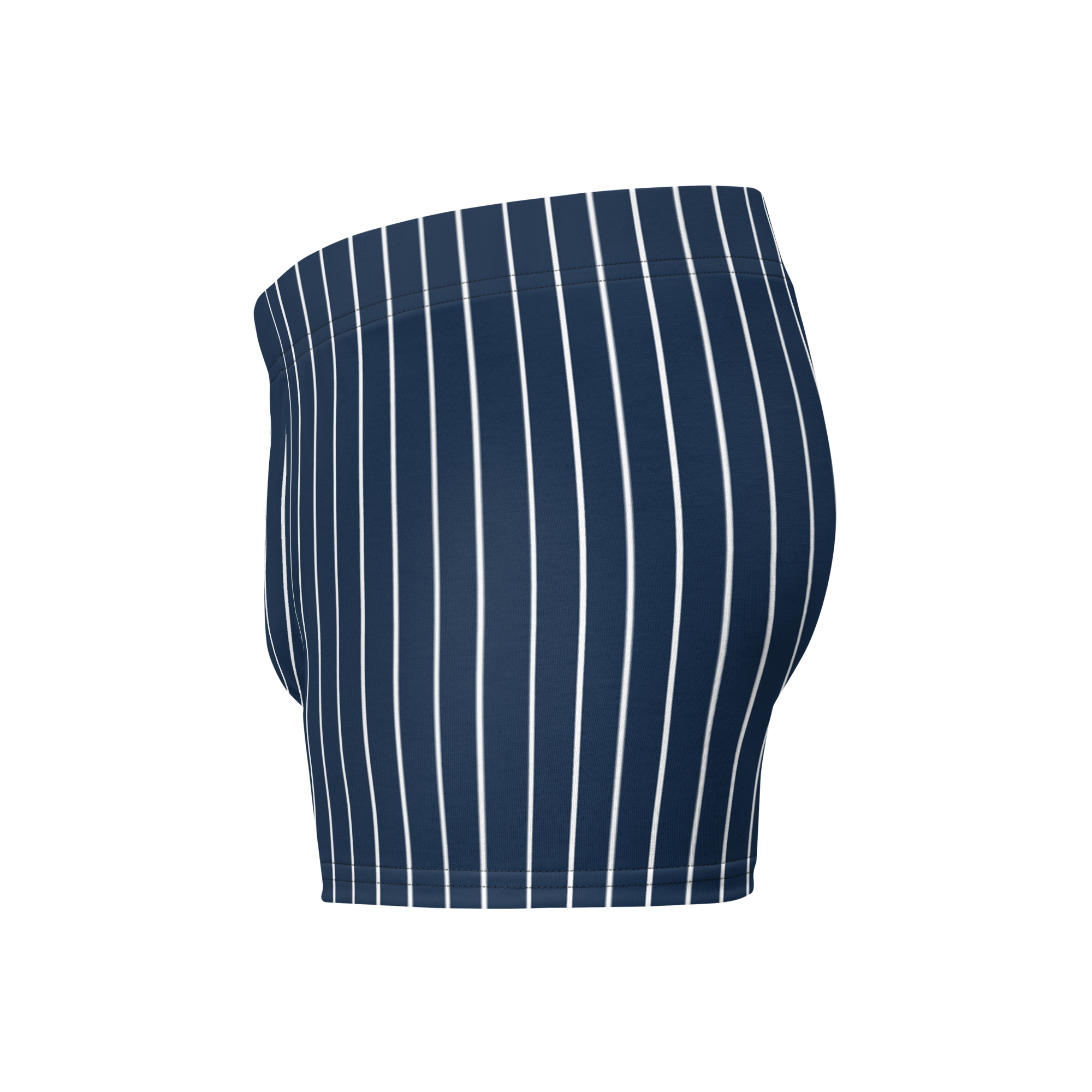 ROYAL Team Iconic. Athletix Boi Briefs Pinstripe Navy and Wh