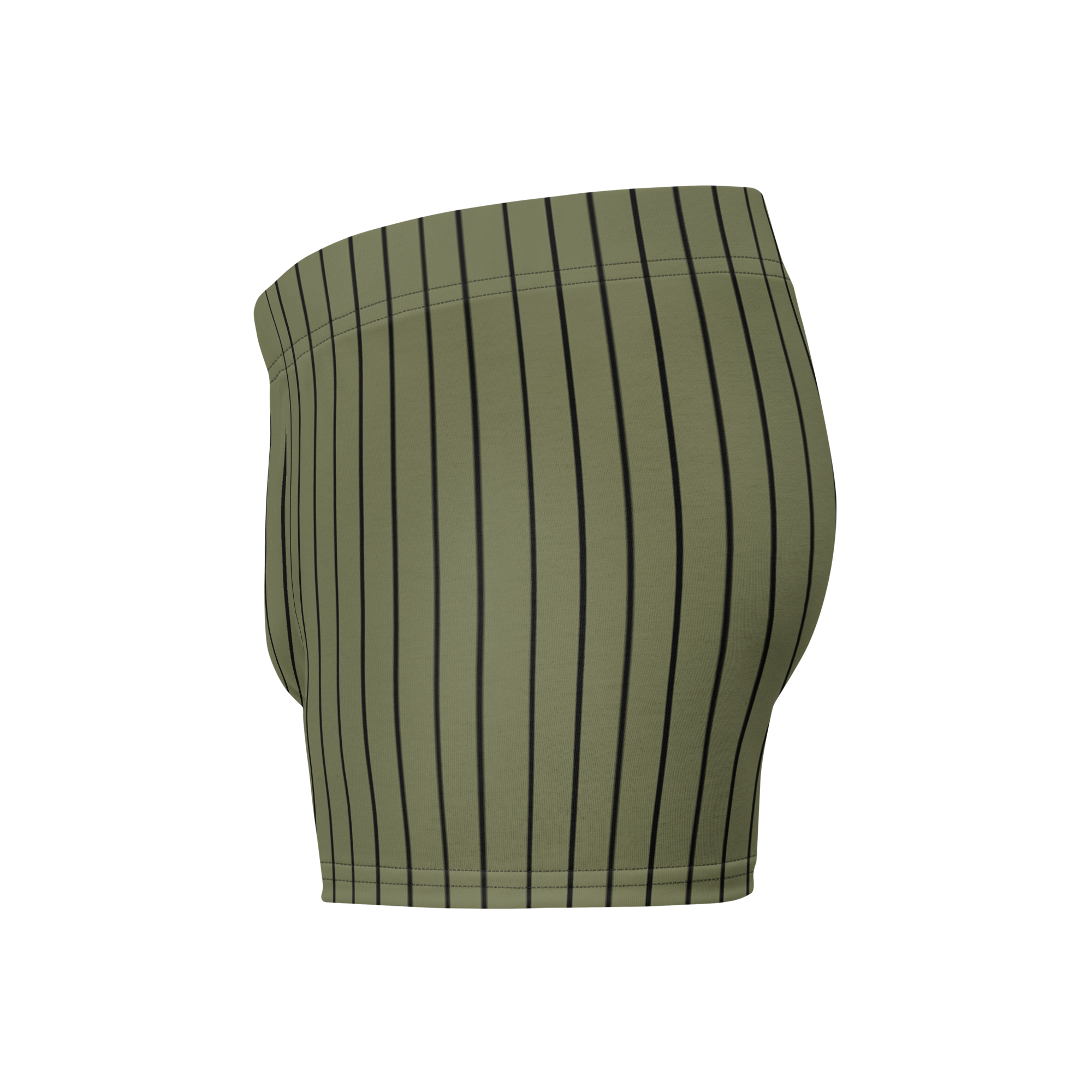 ROYAL Team Iconic. Athletix Boi Briefs Pinstripe Martini Olive and Blk