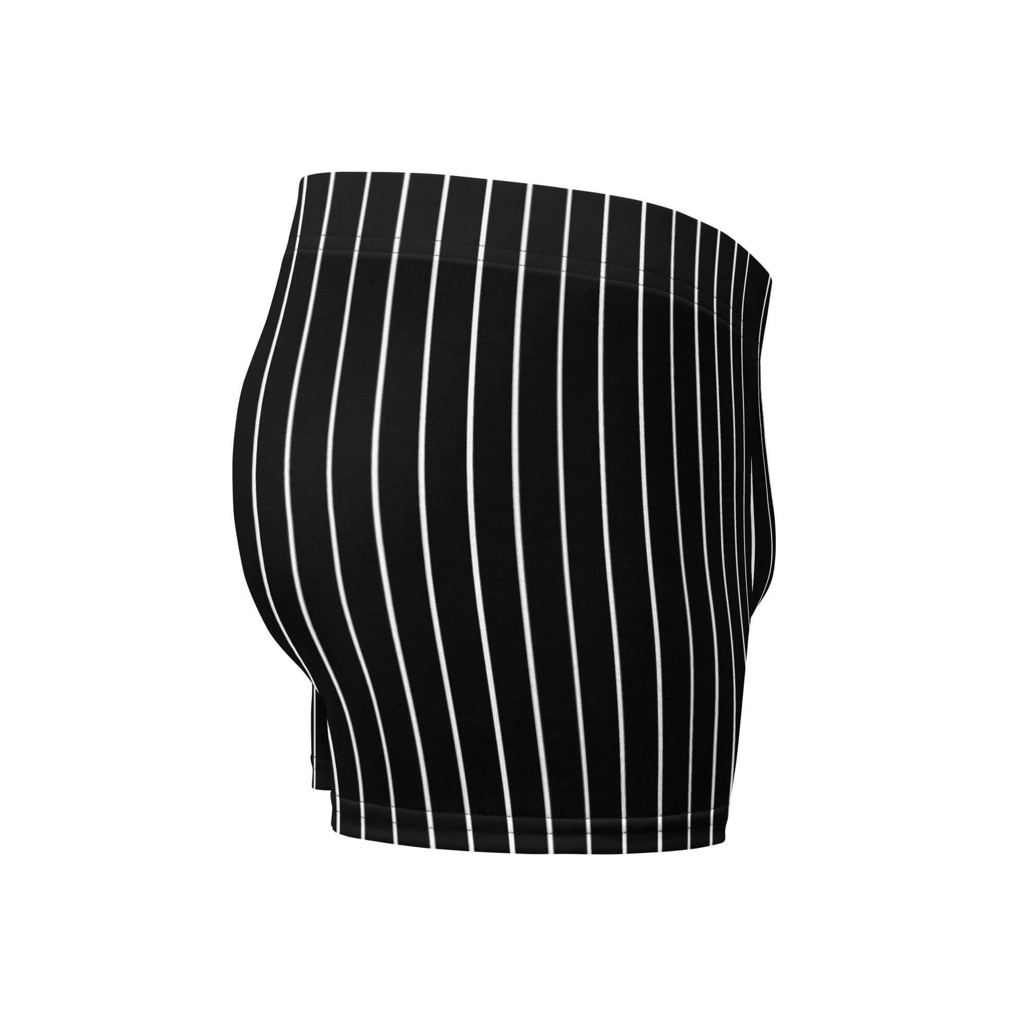 ROYAL Team Iconic. Athletix Boi Briefs Pinstripe Blk and White