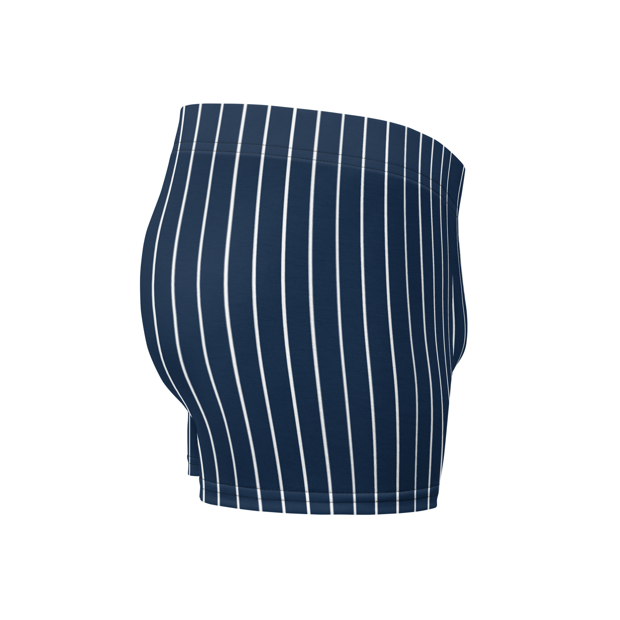 ROYAL Team Iconic. Athletix Boi Briefs Pinstripe Navy and Wh