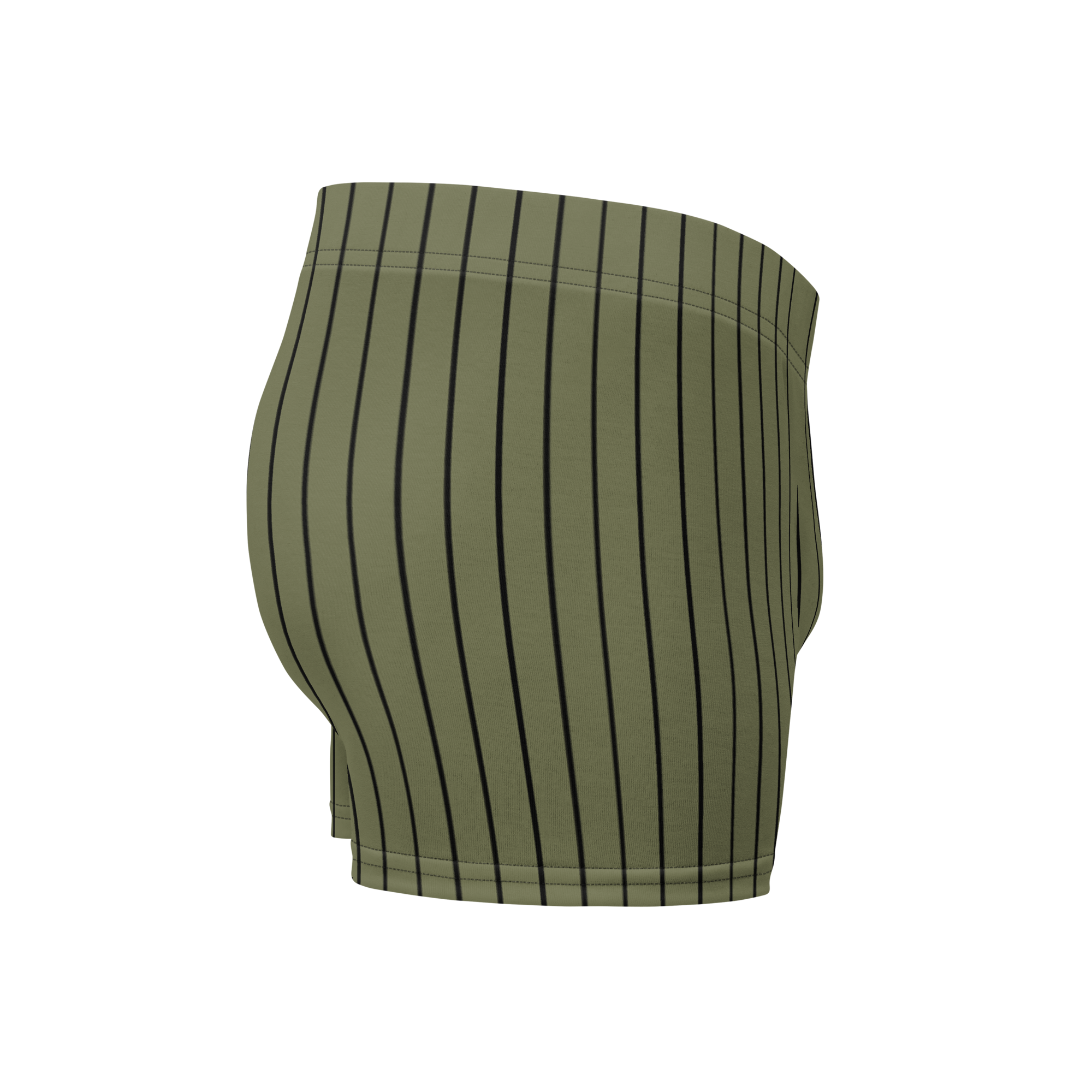 ROYAL Team Iconic. Athletix Boi Briefs Pinstripe Martini Olive and Blk