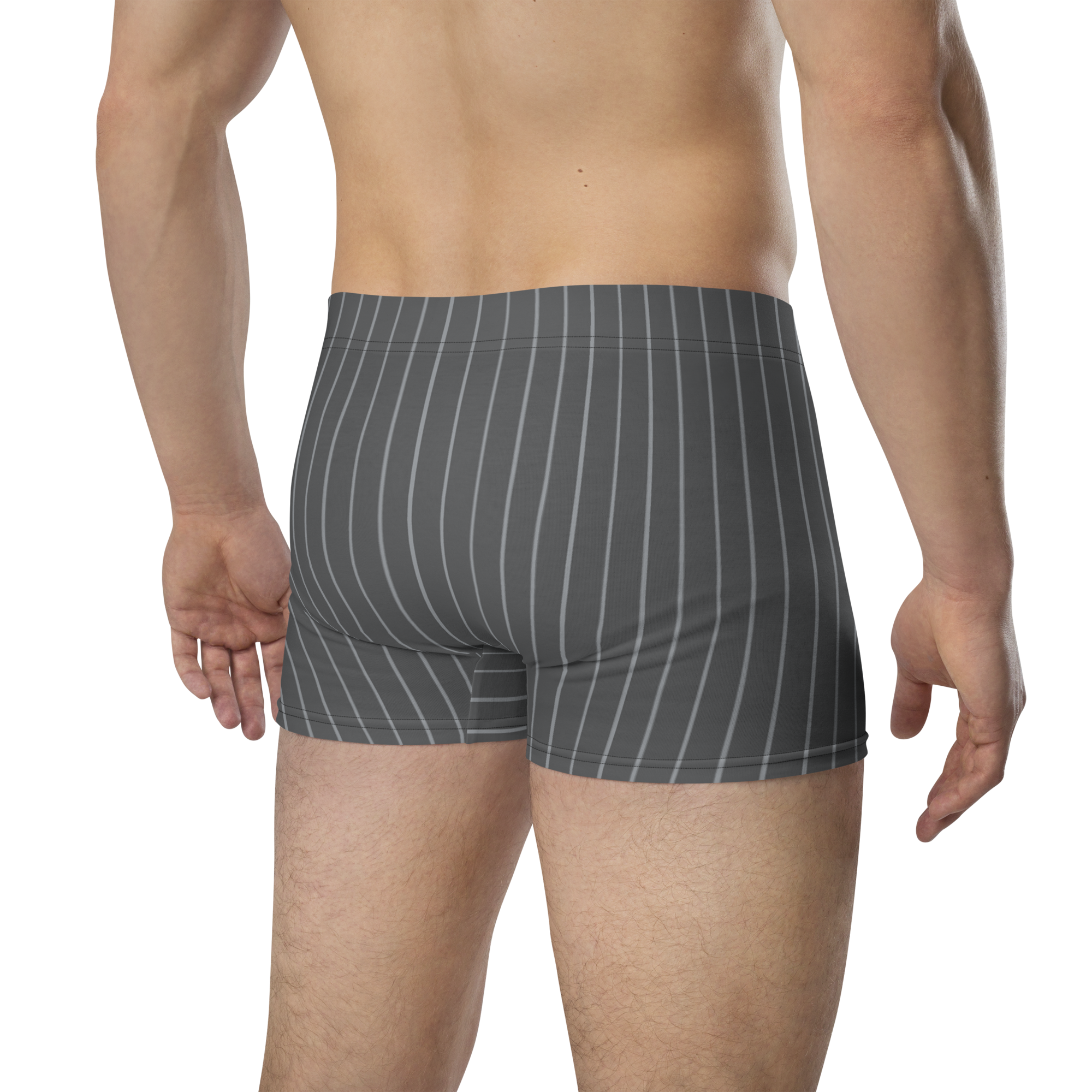 ROYAL Team Iconic. Athletix Boi Briefs Pinstripe 50 Shades Deep Dusk and Cool Grey