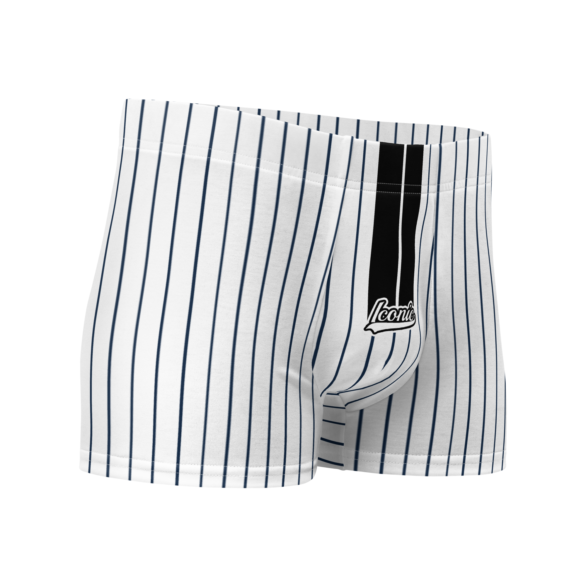 ROYAL Team Iconic. Athletix Boi Briefs Pinstripe Wh and Navy