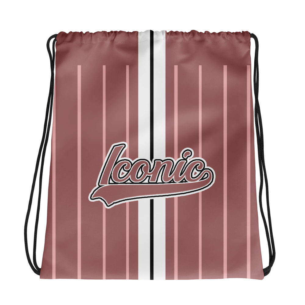 ROYAL Team Iconic. Toy Bag Pinstripe Rose Gold and Powder Pink