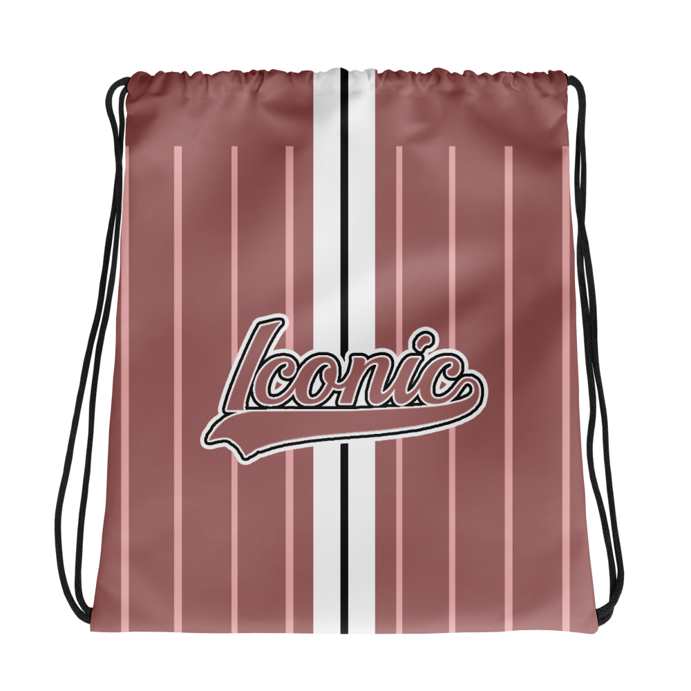 ROYAL Team Iconic. Toy Bag Pinstripe Rose Gold and Powder Pink
