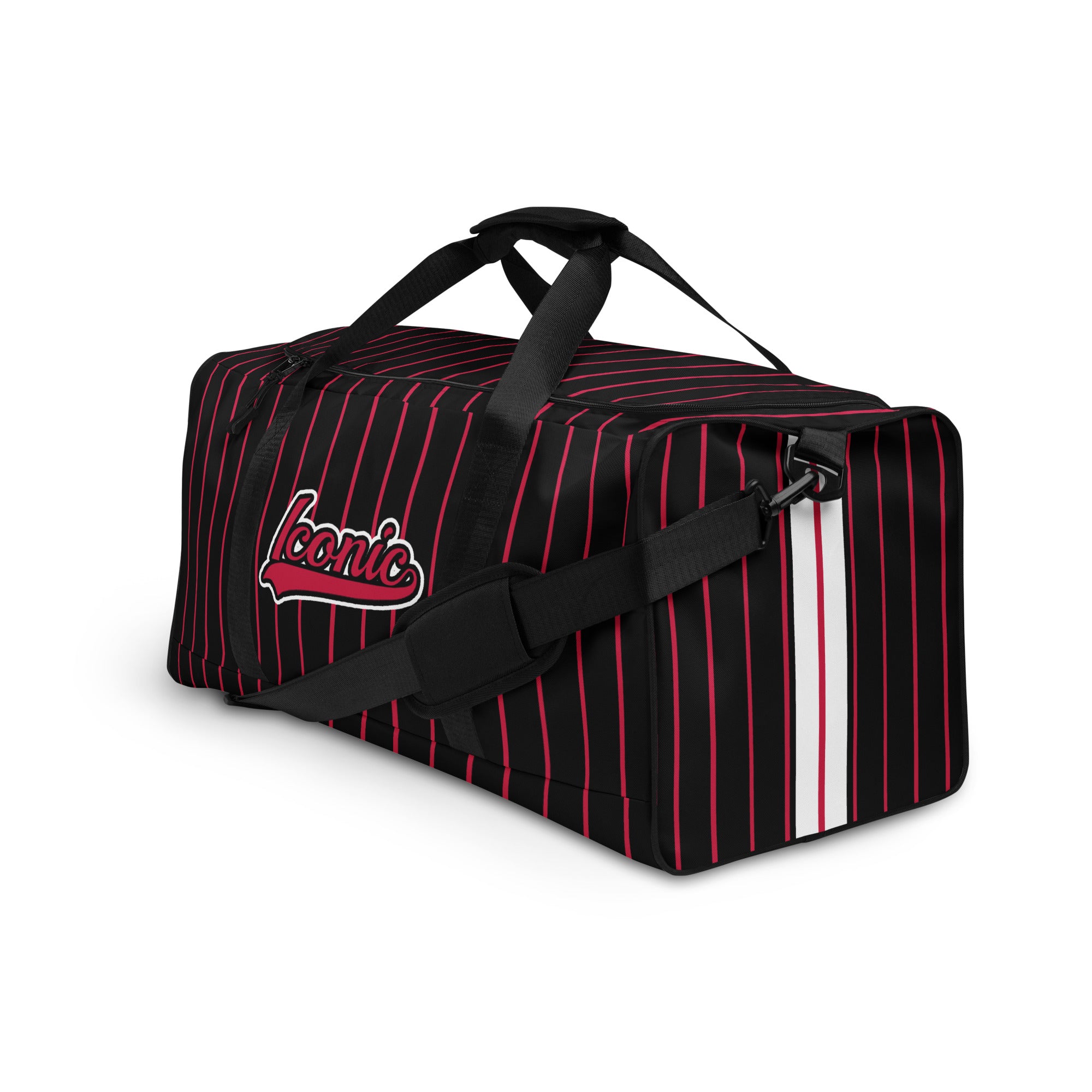 ROYAL Team Iconic. Athletix Duffle Duffel Bag Pinstripe