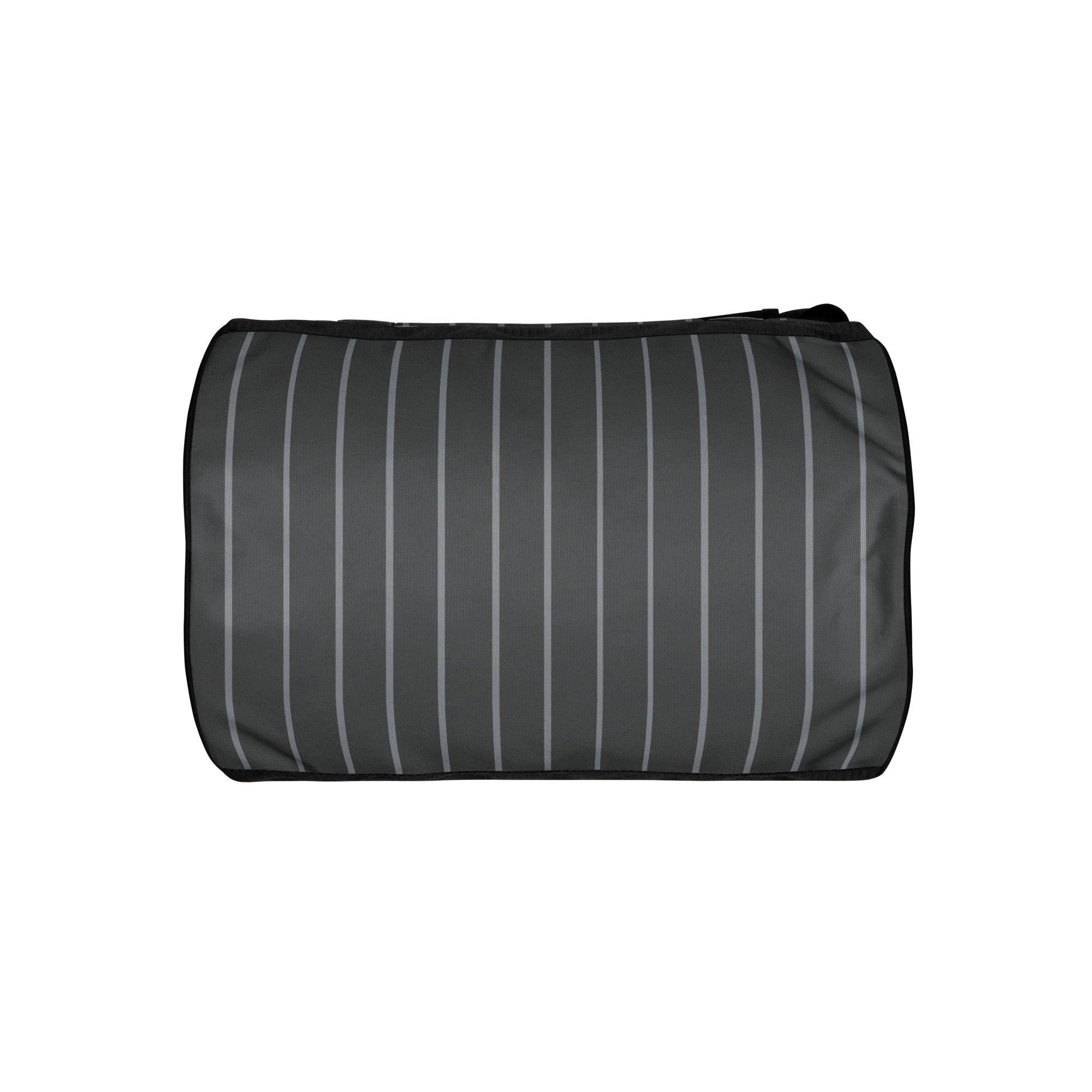 ROYAL Team Iconic. Athletix Mini Duffle Gym Bag Pinstripe 50 Shades Deep Dusk and Cool Grey