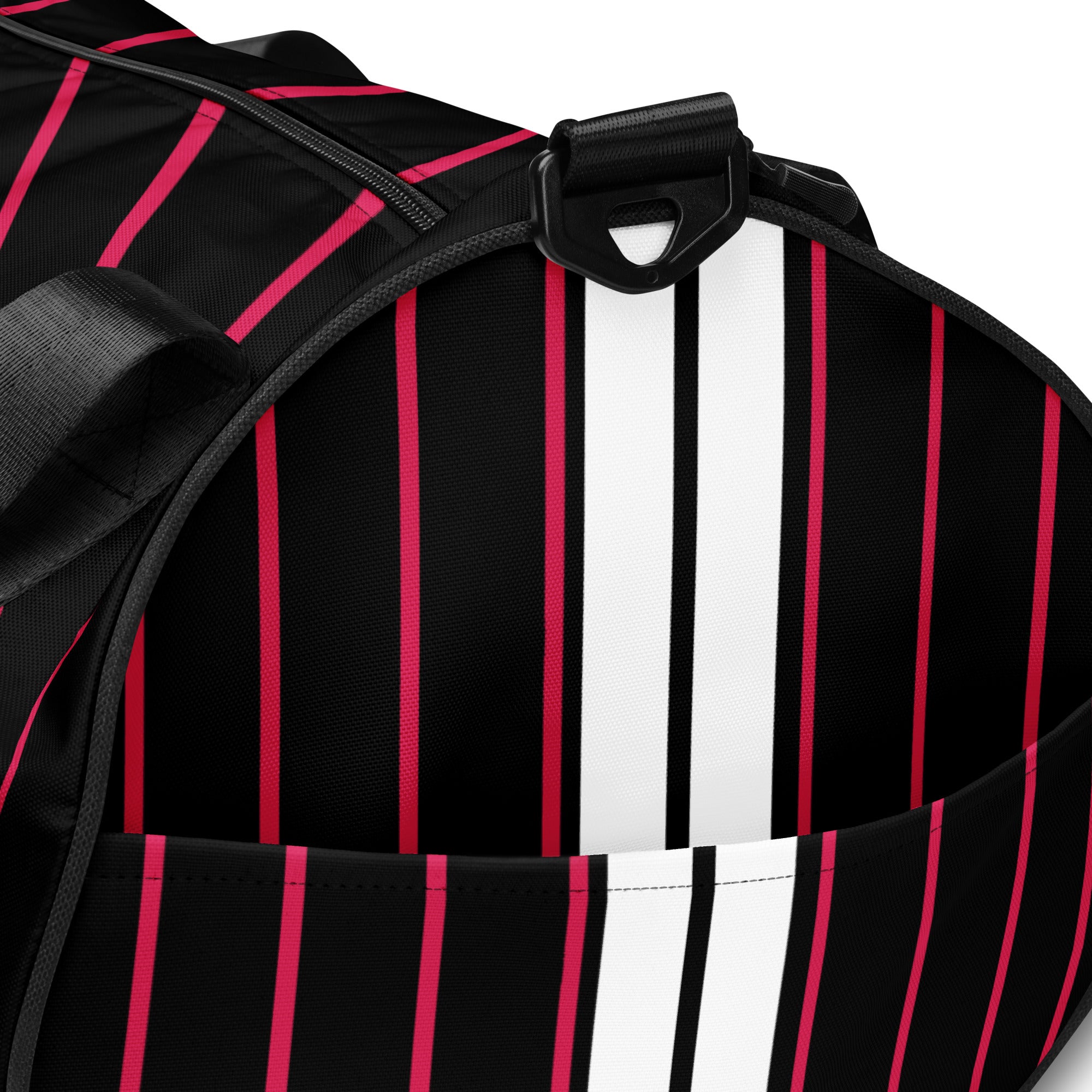 ROYAL Team Iconic. Athletix Mini Duffle Gym Bag Pinstripe
