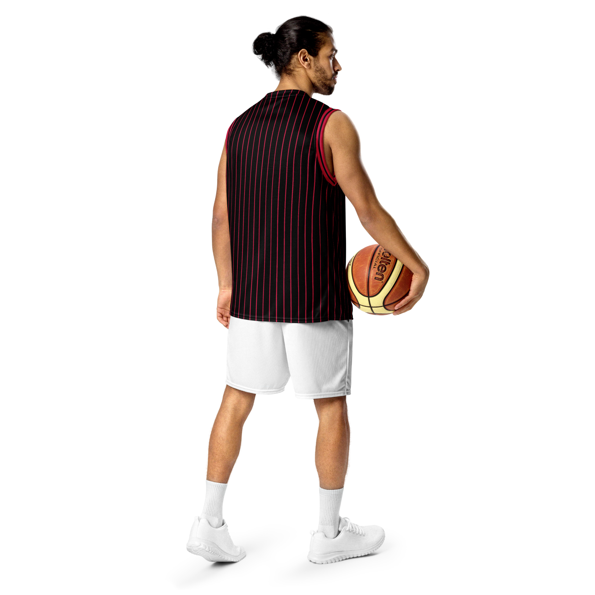 ROYAL Team Iconic. unisex basketball jersey Pinstripe