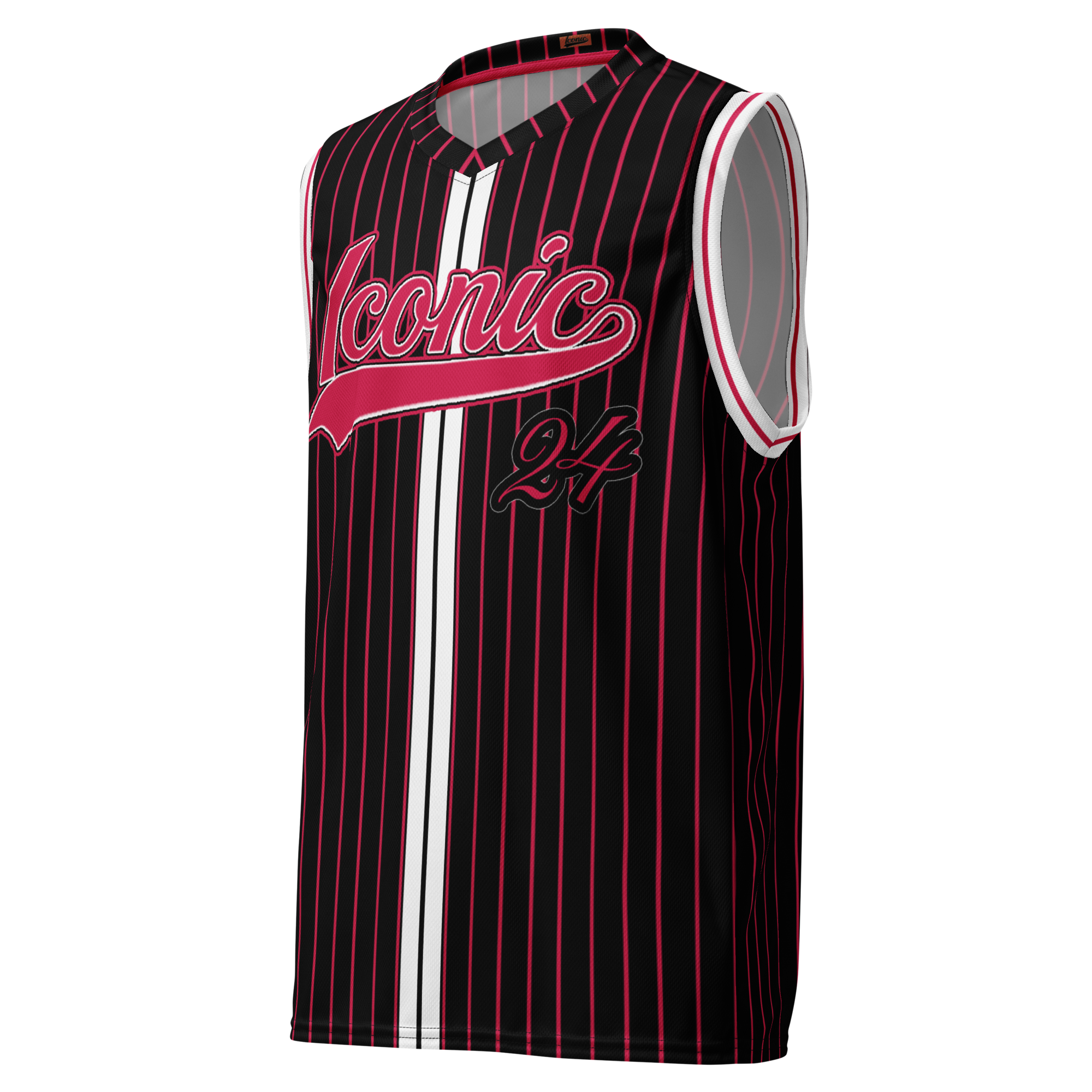 ROYAL Team Iconic. unisex basketball jersey Pinstripe
