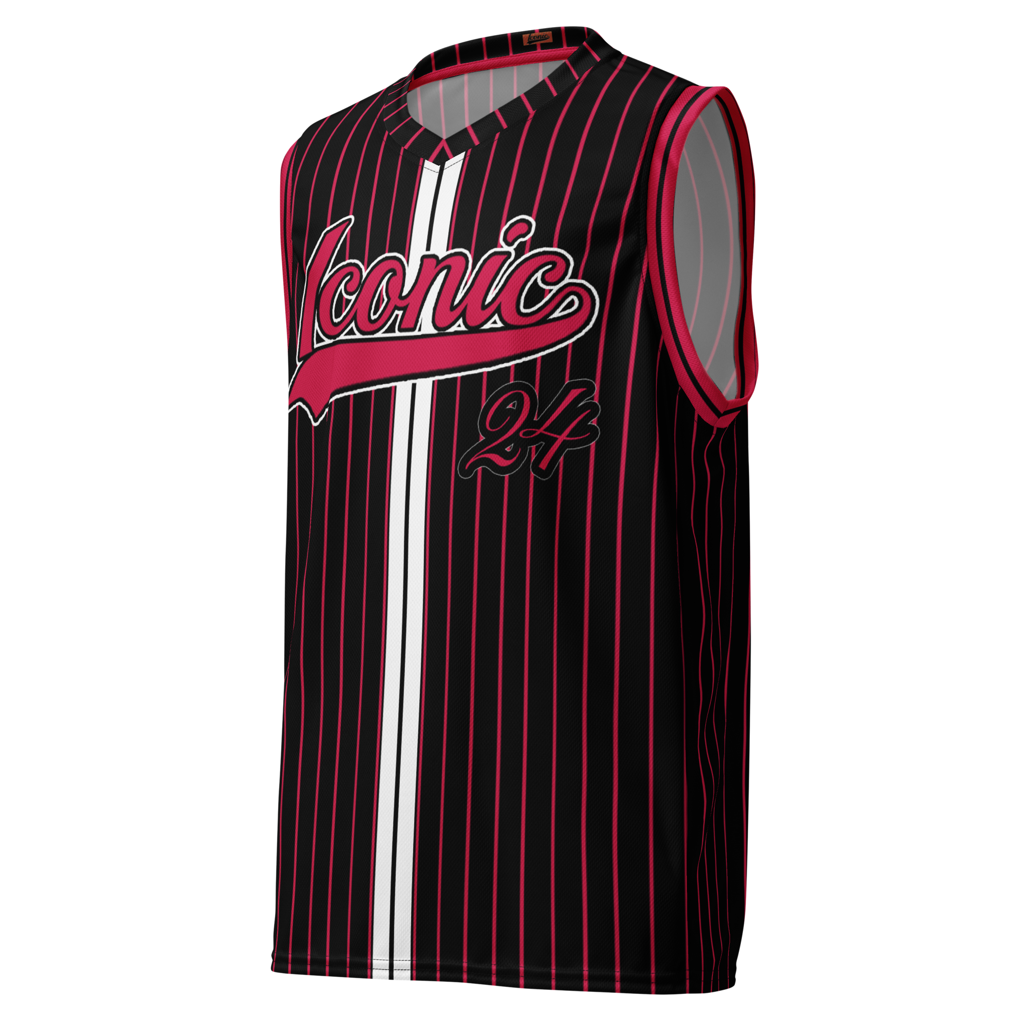 ROYAL Team Iconic. unisex basketball jersey Pinstripe