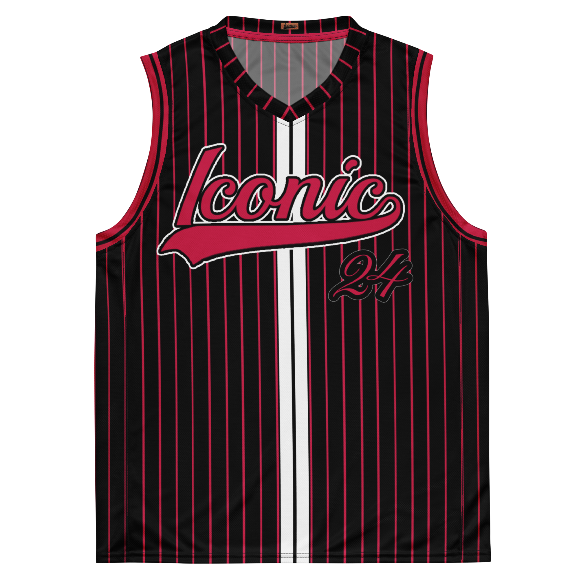 ROYAL Team Iconic. unisex basketball jersey Pinstripe