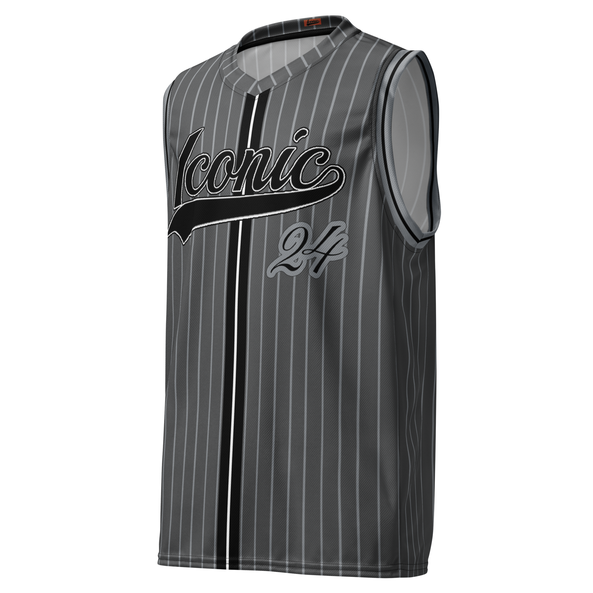 ROYAL Team Iconic. unisex basketball jersey Pinstripe ROYAL Team Iconic. unisex basketball jersey Pinstripe 50 Shades Deep Dusk and Cool Grey