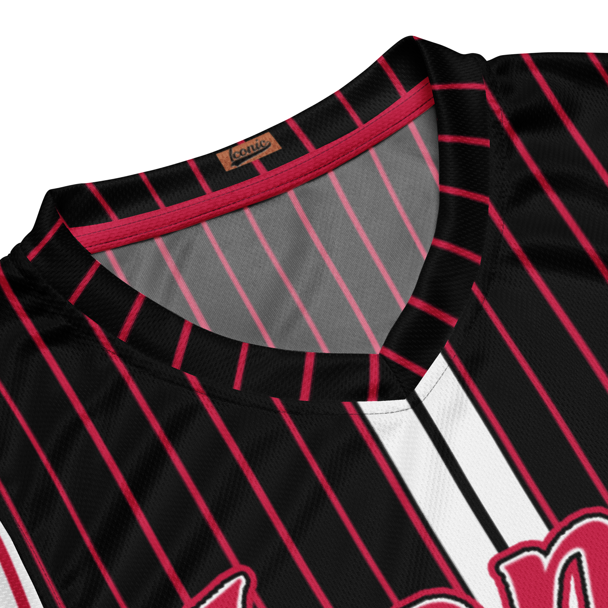 ROYAL Team Iconic. unisex basketball jersey Pinstripe