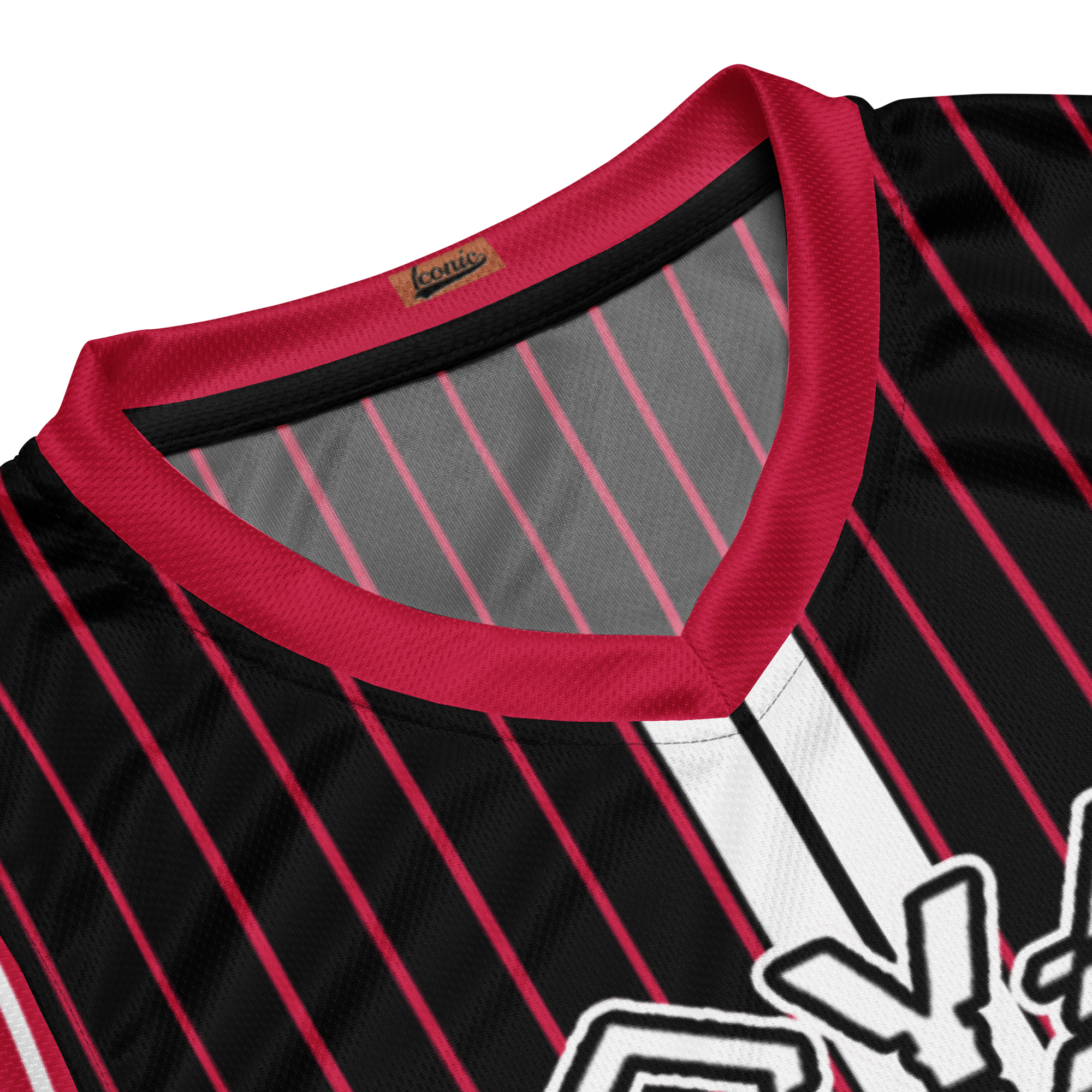 ROYAL Team Iconic. unisex basketball jersey Pinstripe