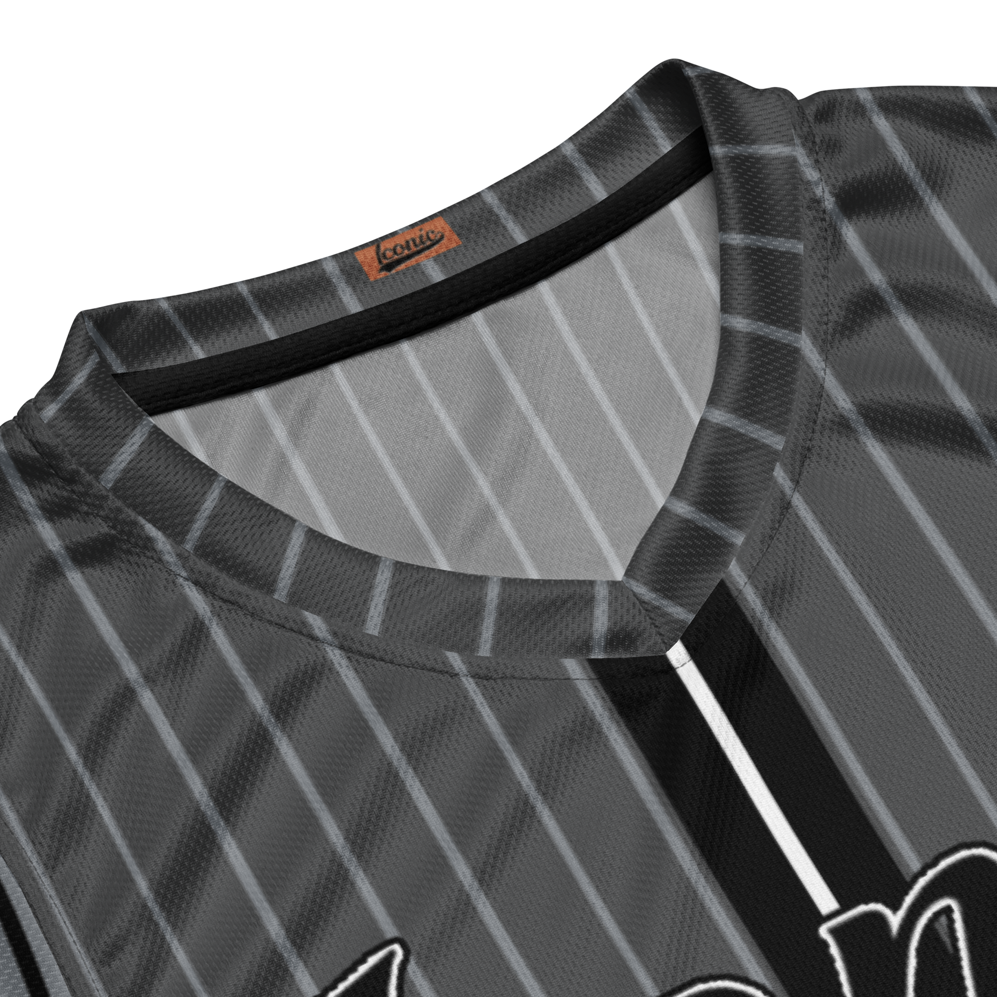 ROYAL Team Iconic. unisex basketball jersey Pinstripe ROYAL Team Iconic. unisex basketball jersey Pinstripe 50 Shades Deep Dusk and Cool Grey