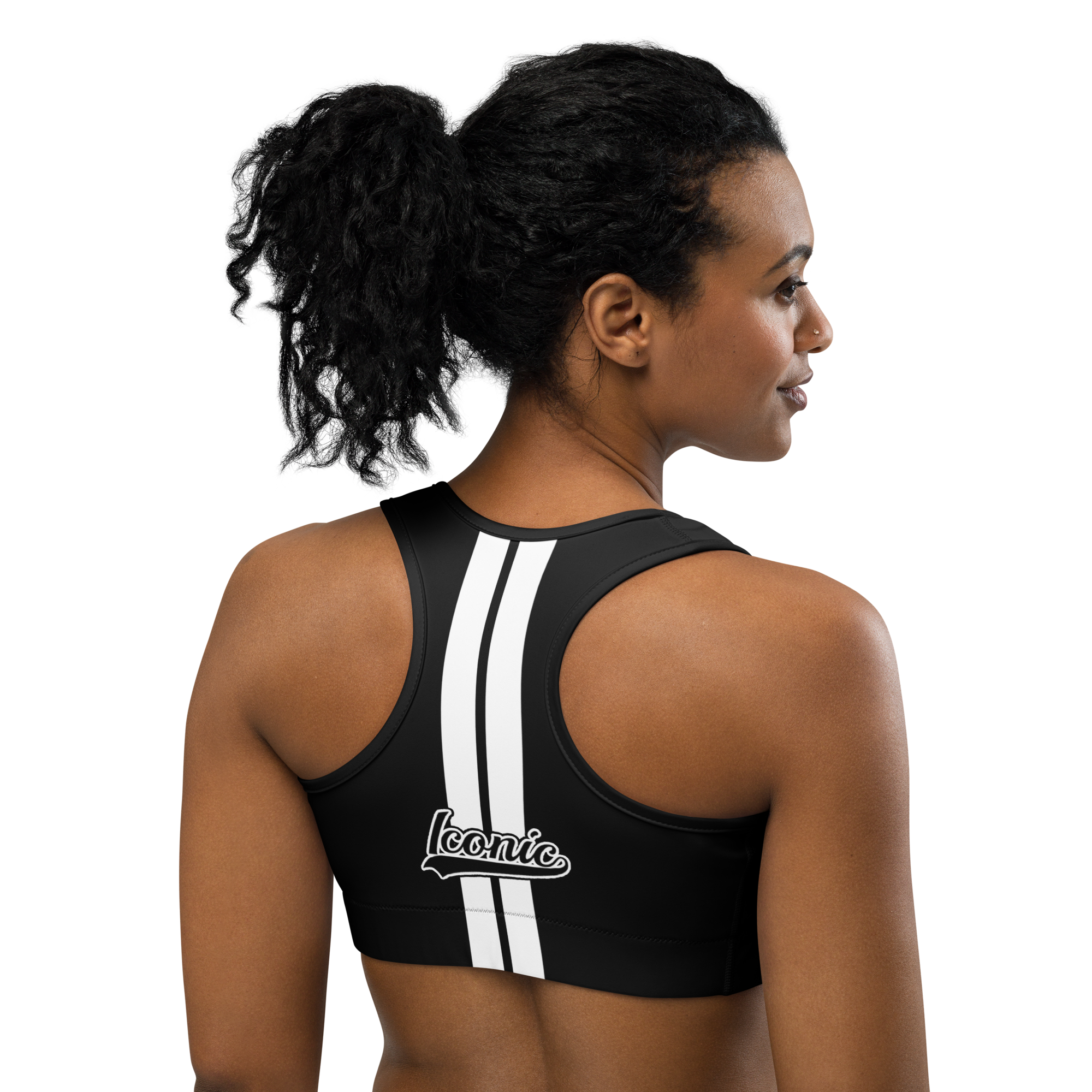 ROYAL Team Iconic. Athletix Sports Bra Color Story Yoga Intimate Midnight Black