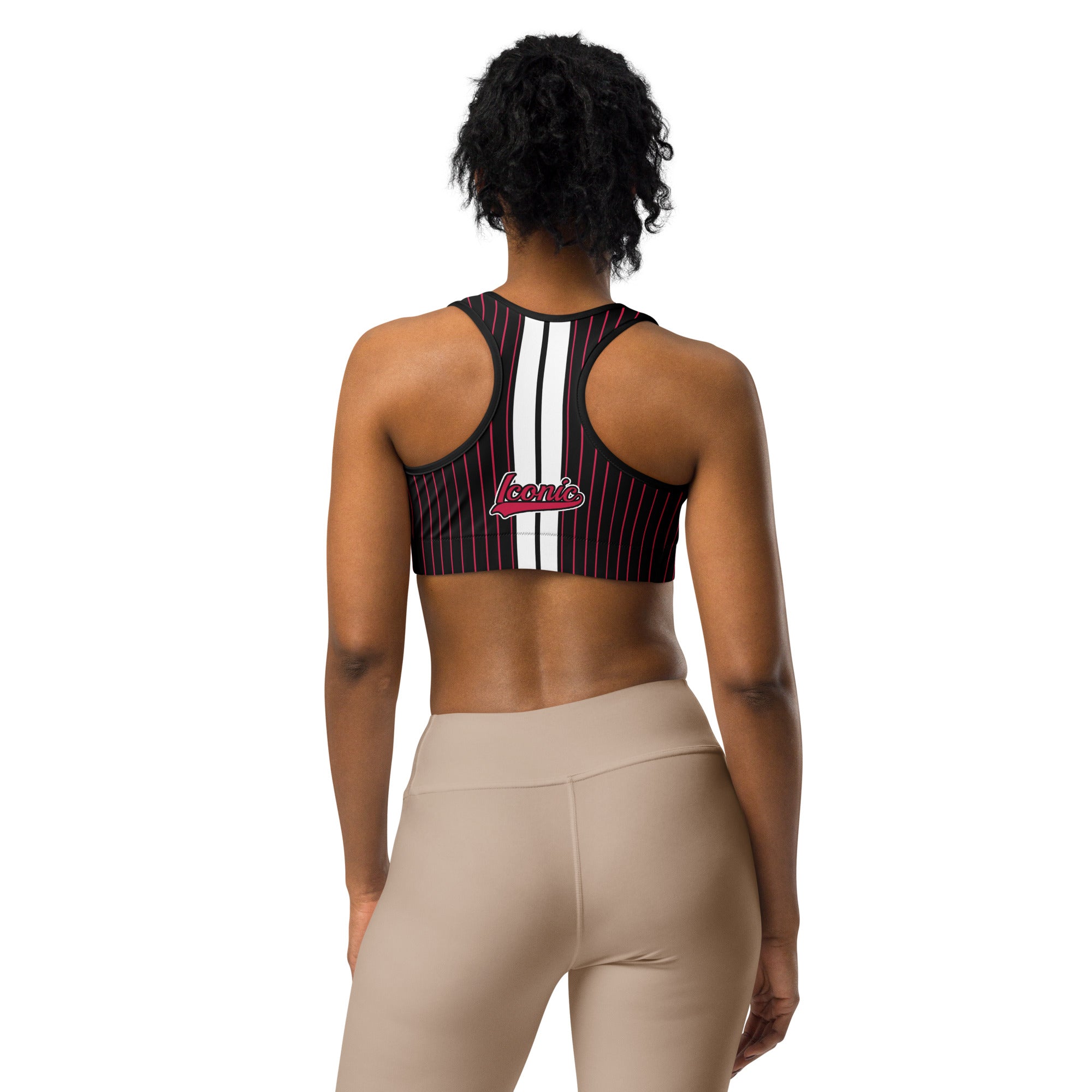 ROYAL Team Iconic. Athletix Sports Bra Pinstripe