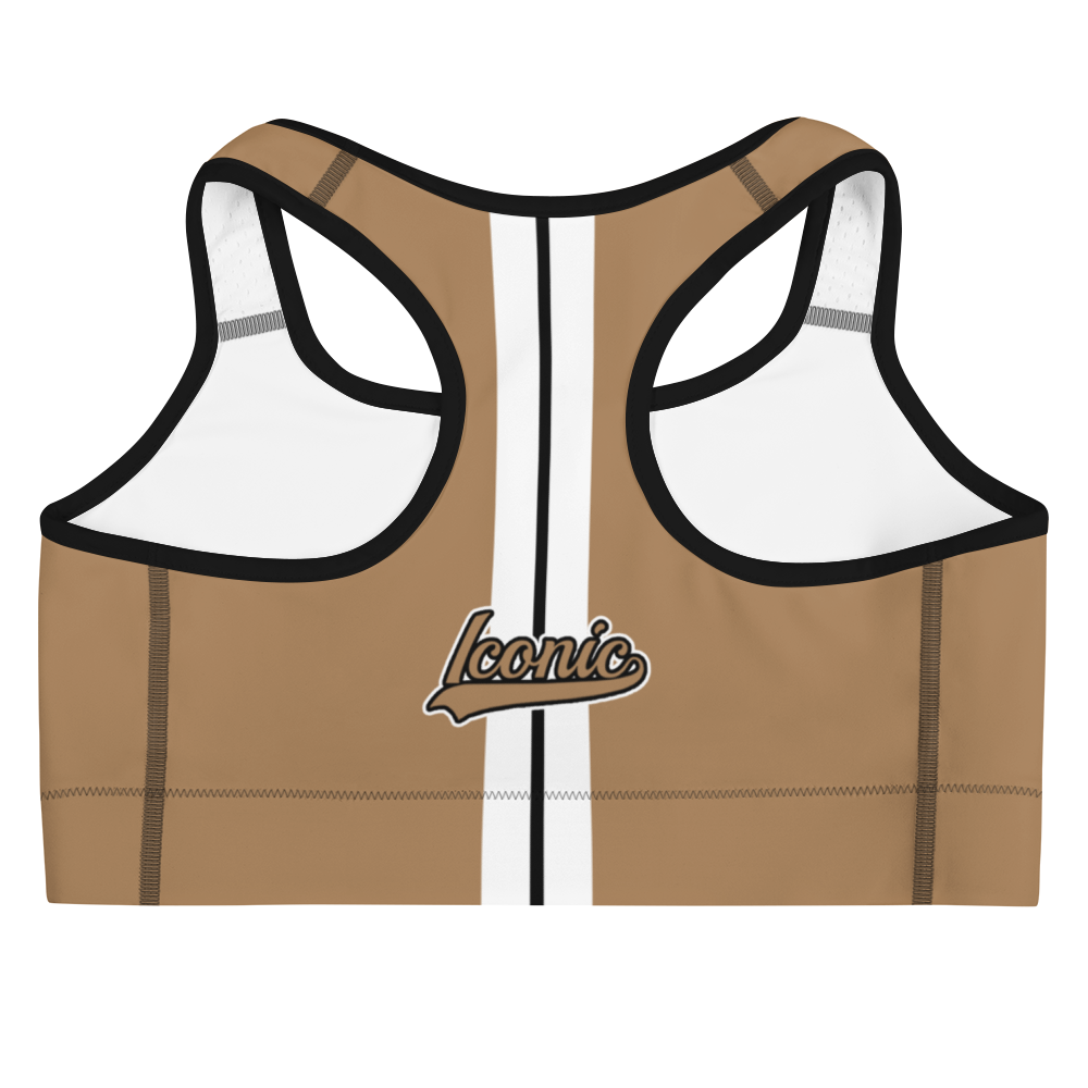 ROYAL Team Iconic. Athletix Sports Bra Color Story Yoga Intimate Cream Tan Brown