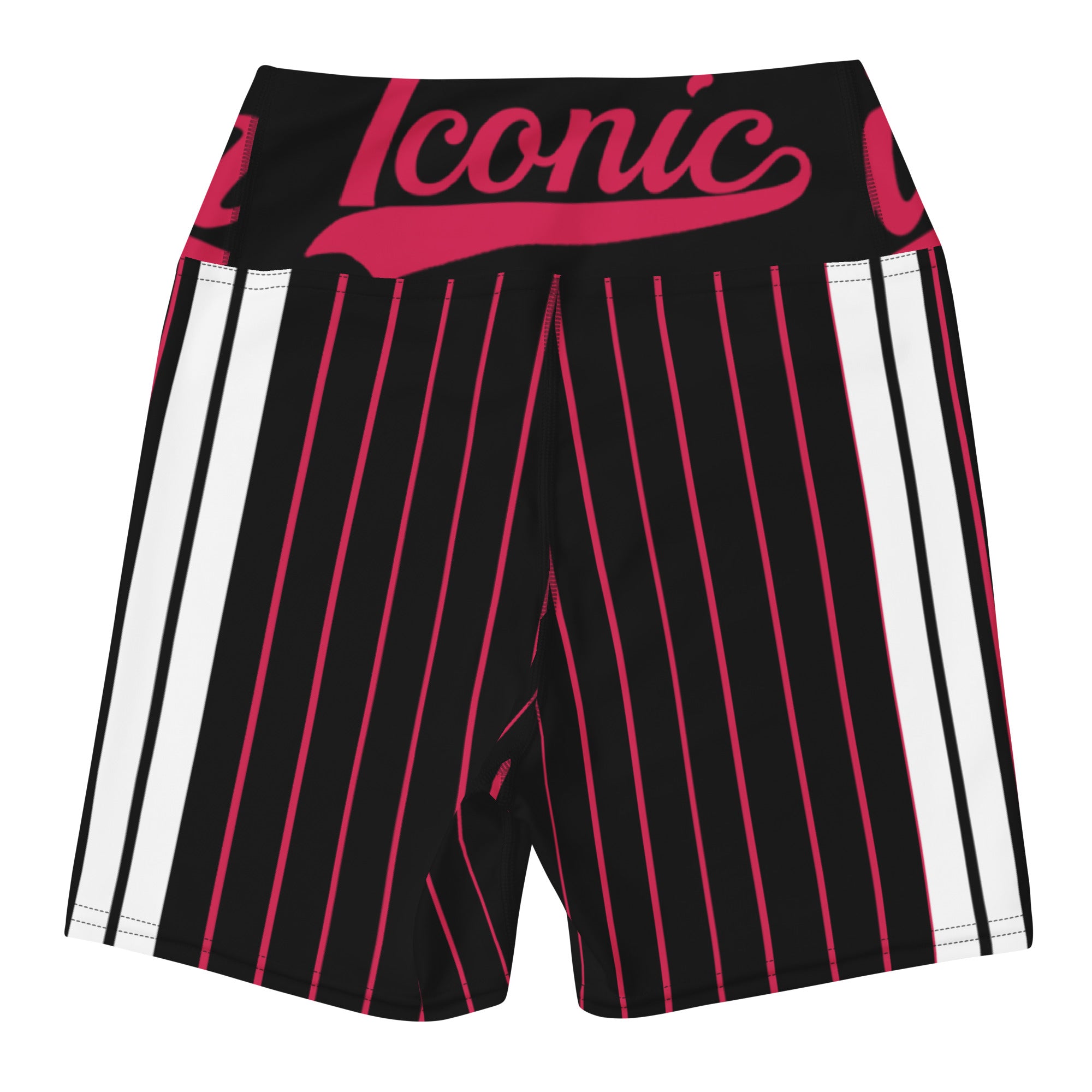 ROYAL Team Iconic. Athletix Yoga Shorts Pinstripe