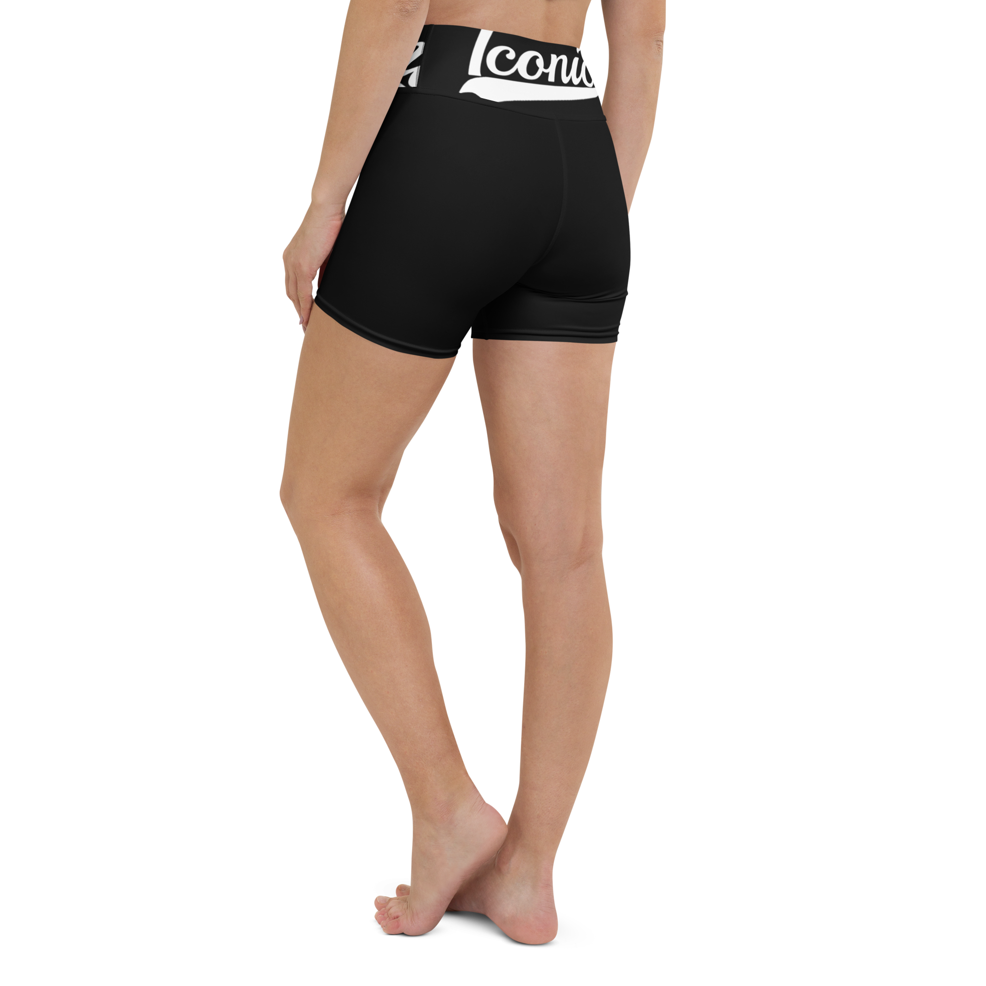 ROYAL Team Iconic. Athletix Yoga Shorts Color Story Yoga Intimate Midnight Black