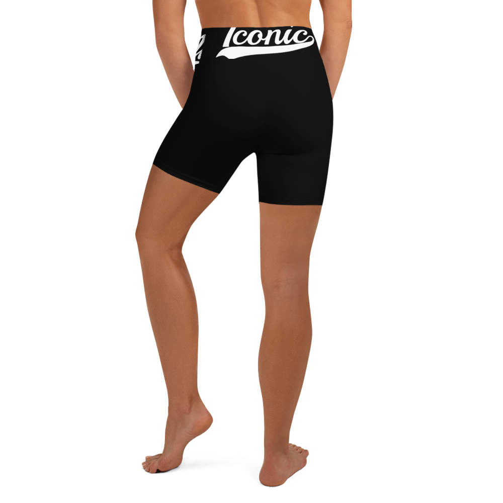 ROYAL Team Iconic. Athletix Yoga Shorts Color Story Yoga Intimate Midnight Black