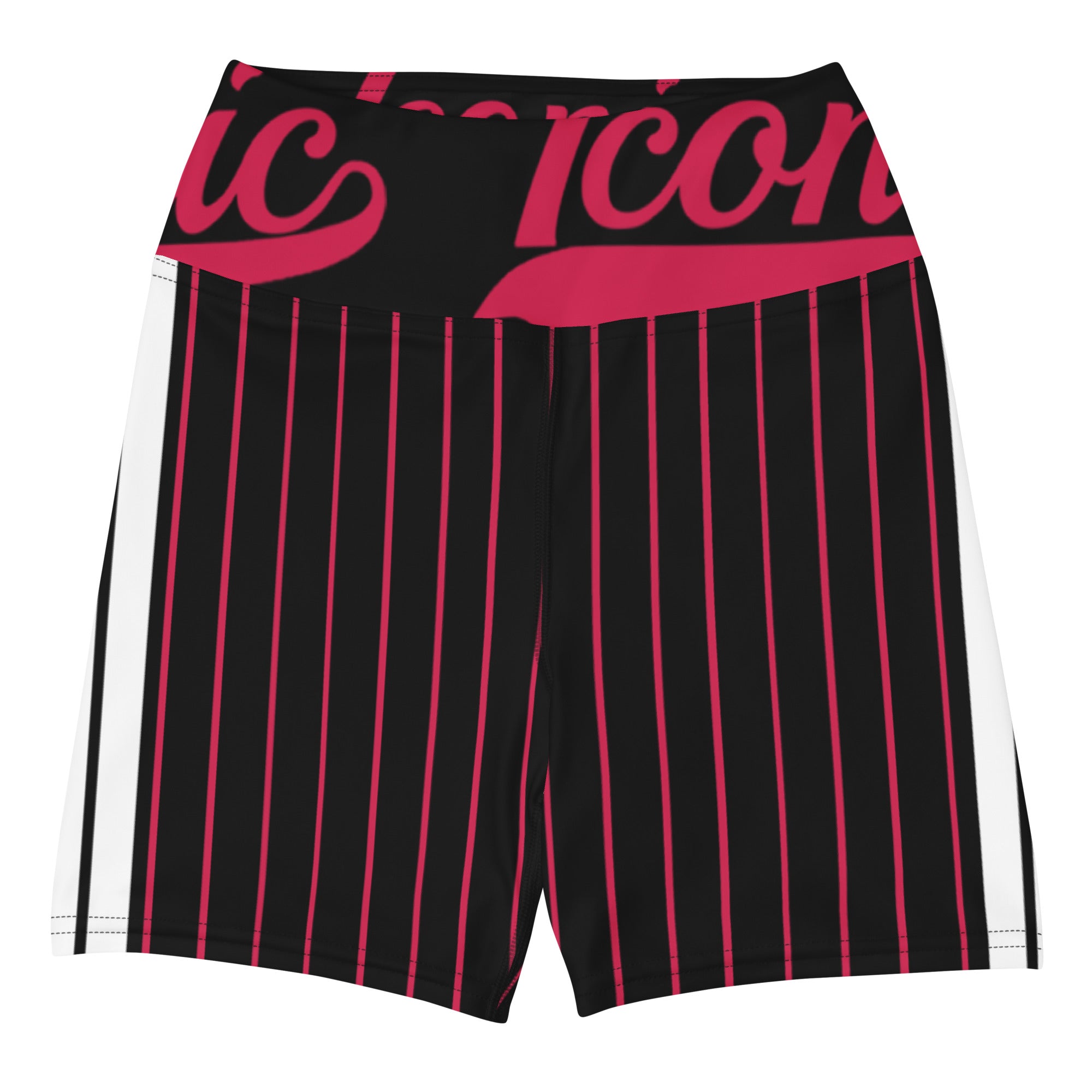 ROYAL Team Iconic. Athletix Yoga Shorts Pinstripe