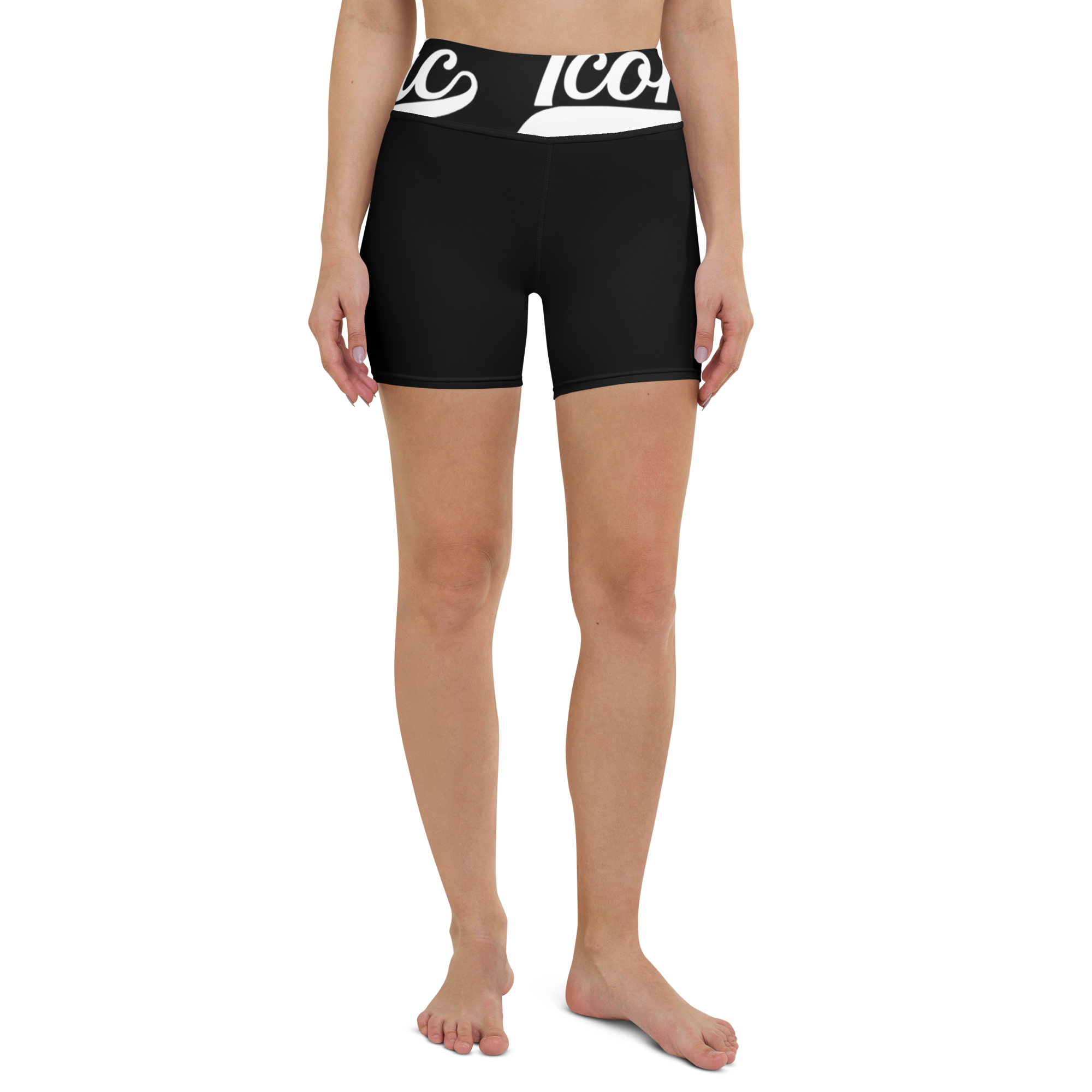 ROYAL Team Iconic. Athletix Yoga Shorts Color Story Yoga Intimate Midnight Black