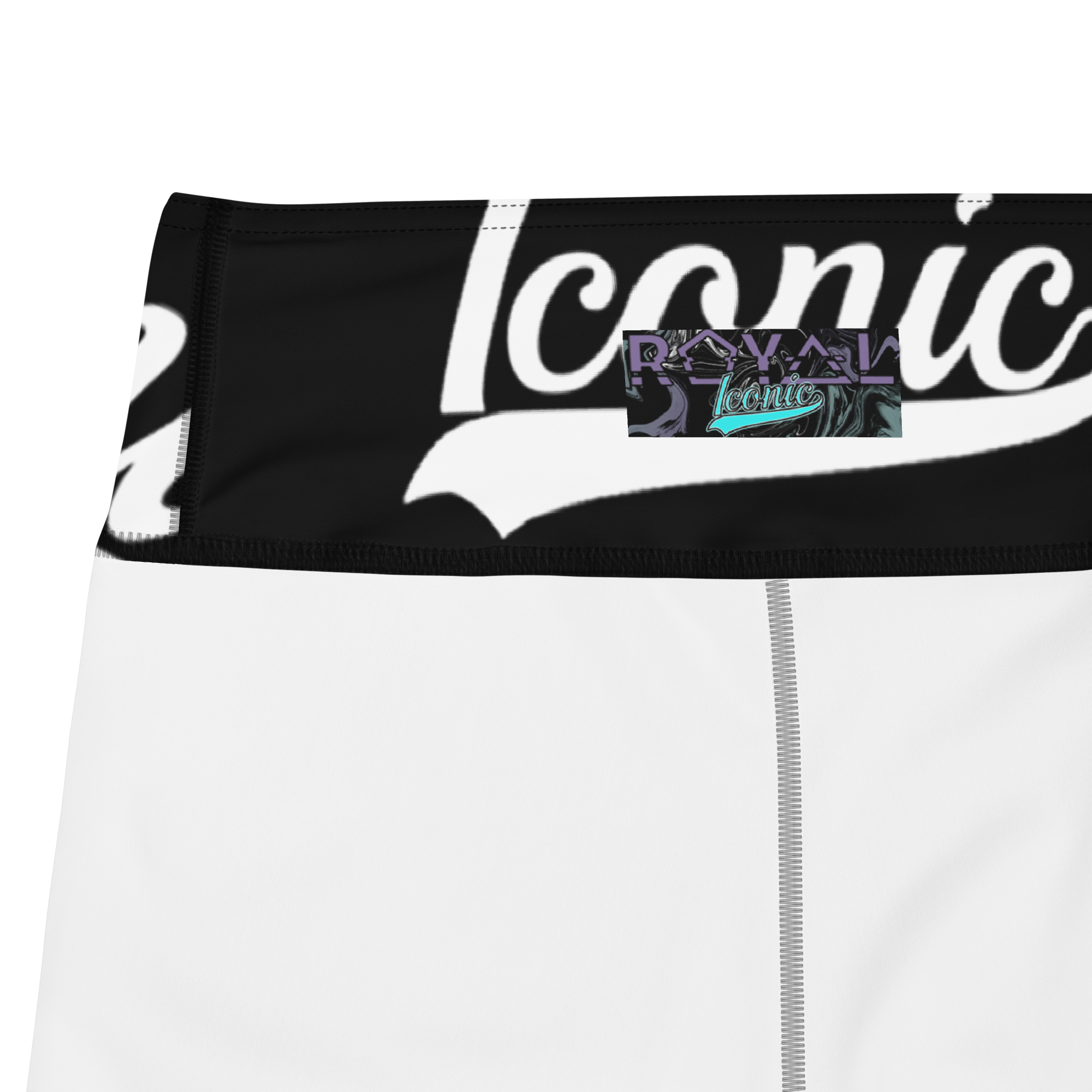 ROYAL Team Iconic. Athletix Yoga Shorts Color Story Yoga Intimate Midnight Black