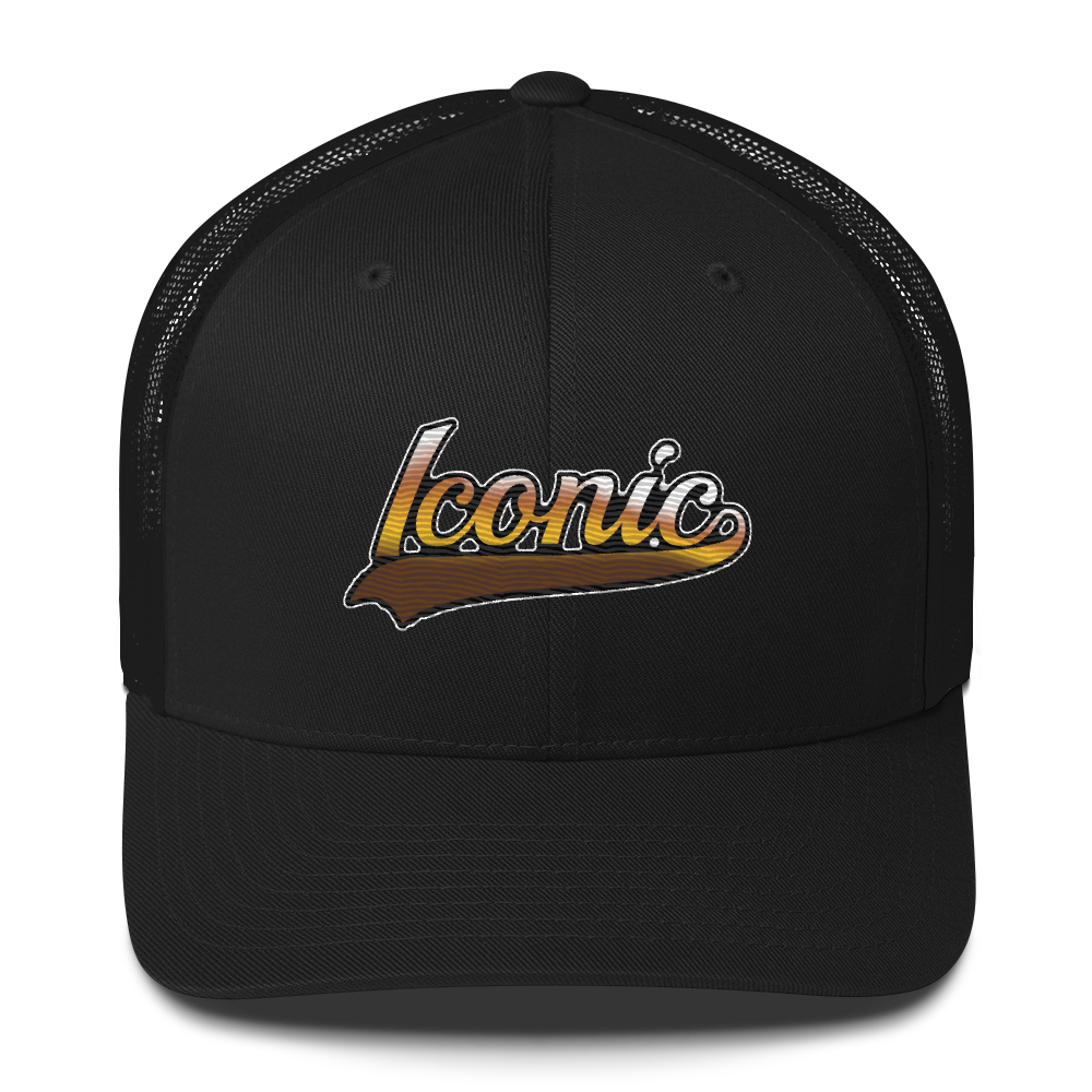 ROYAL ICONIC. RETRO GRADIENT LOGO Trucker Snapback 10 VARIETIES