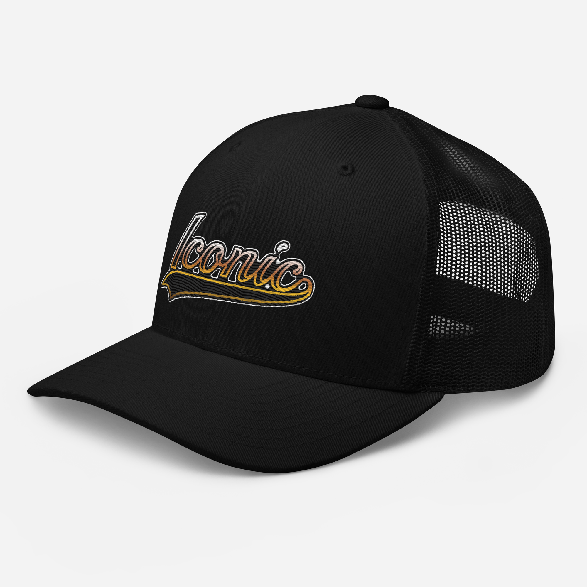 ROYAL ICONIC. RETRO GRADIENT LOGO Trucker Snapback 11 VARIETIES