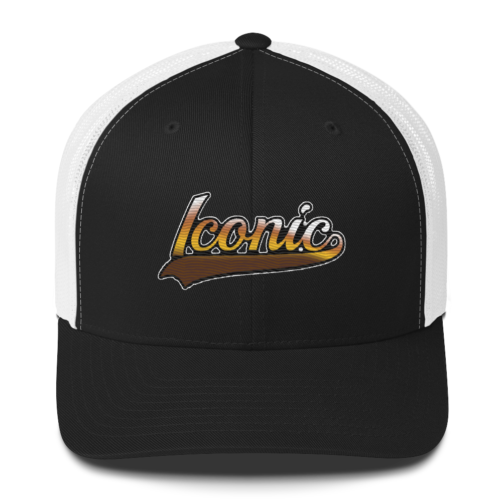 ROYAL ICONIC. RETRO GRADIENT LOGO Trucker Snapback 10 VARIETIES