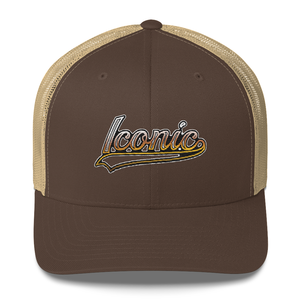 ROYAL ICONIC. RETRO GRADIENT LOGO Trucker Snapback 11 VARIETIES