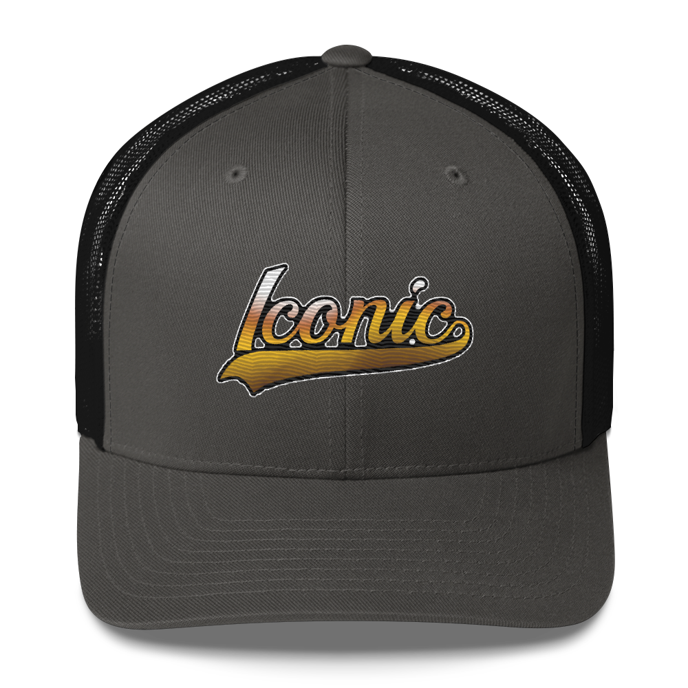 ROYAL ICONIC. RETRO GRADIENT LOGO Trucker Snapback 11 VARIETIES