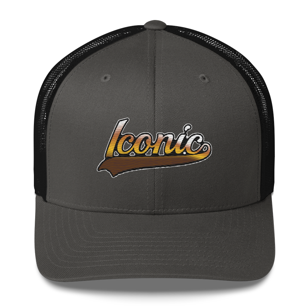 ROYAL ICONIC. RETRO GRADIENT LOGO Trucker Snapback 10 VARIETIES