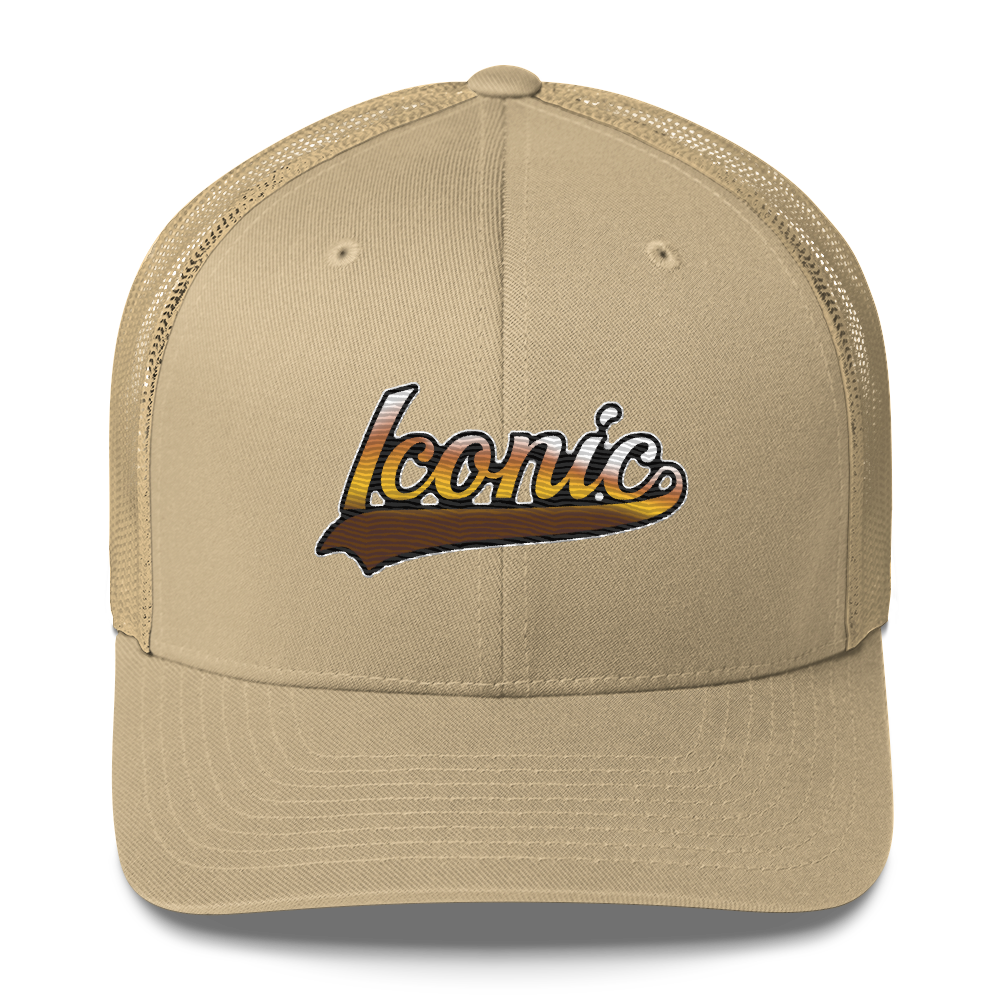 ROYAL ICONIC. RETRO GRADIENT LOGO Trucker Snapback 10 VARIETIES