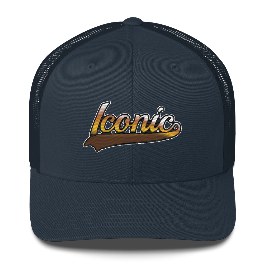 ROYAL ICONIC. RETRO GRADIENT LOGO Trucker Snapback 10 VARIETIES