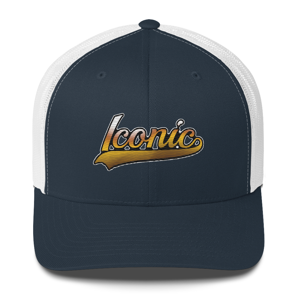 ROYAL ICONIC. RETRO GRADIENT LOGO Trucker Snapback 11 VARIETIES