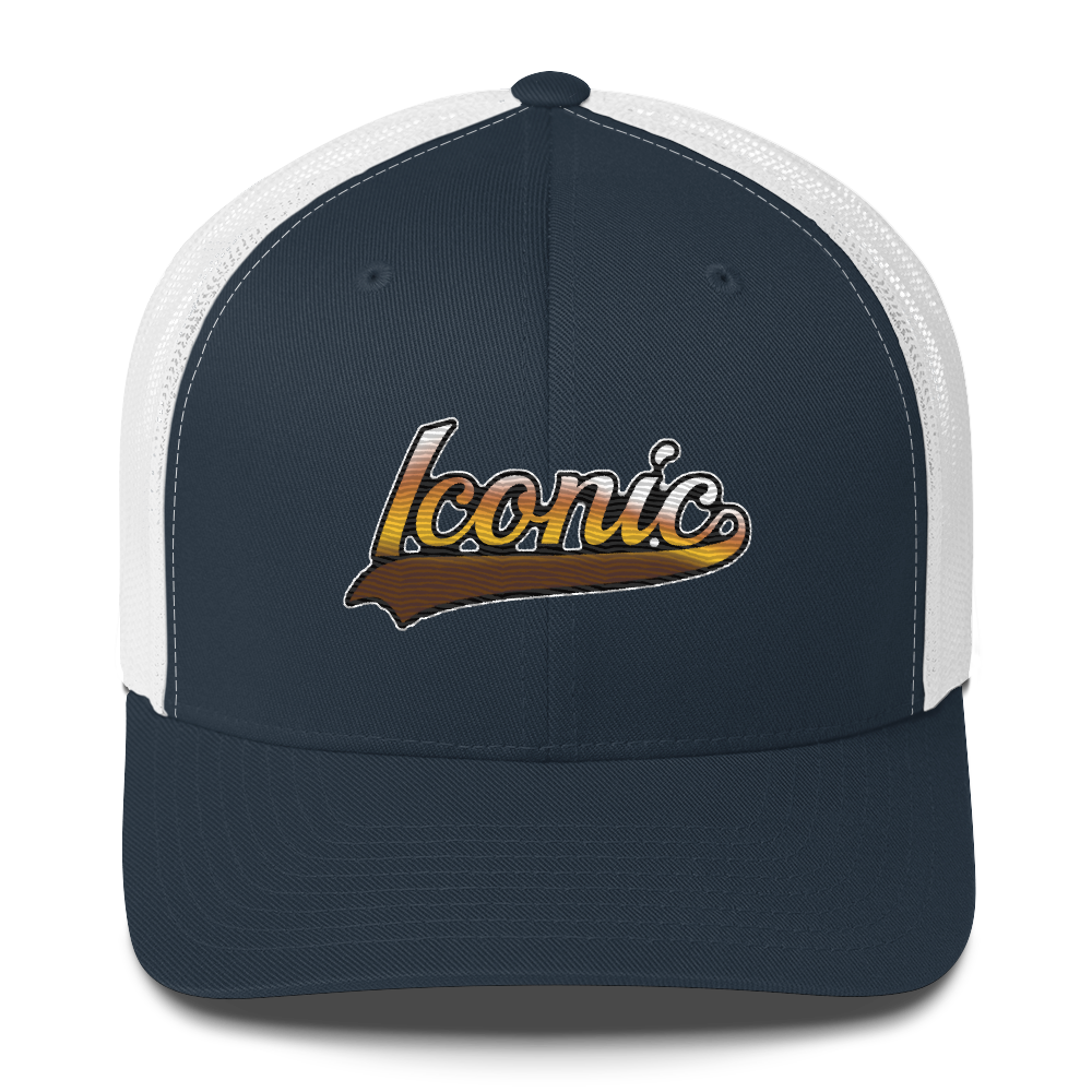 ROYAL ICONIC. RETRO GRADIENT LOGO Trucker Snapback 10 VARIETIES