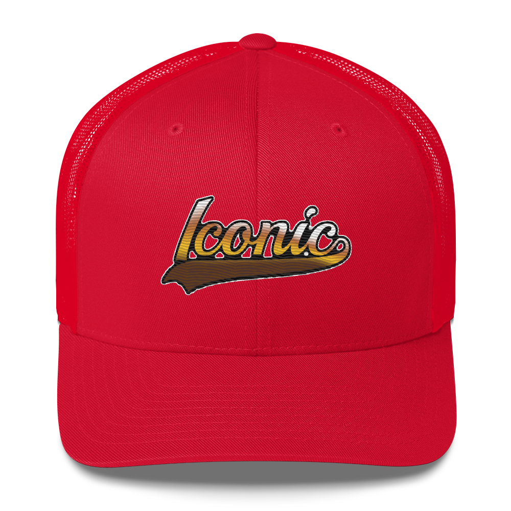 ROYAL ICONIC. RETRO GRADIENT LOGO Trucker Snapback 10 VARIETIES