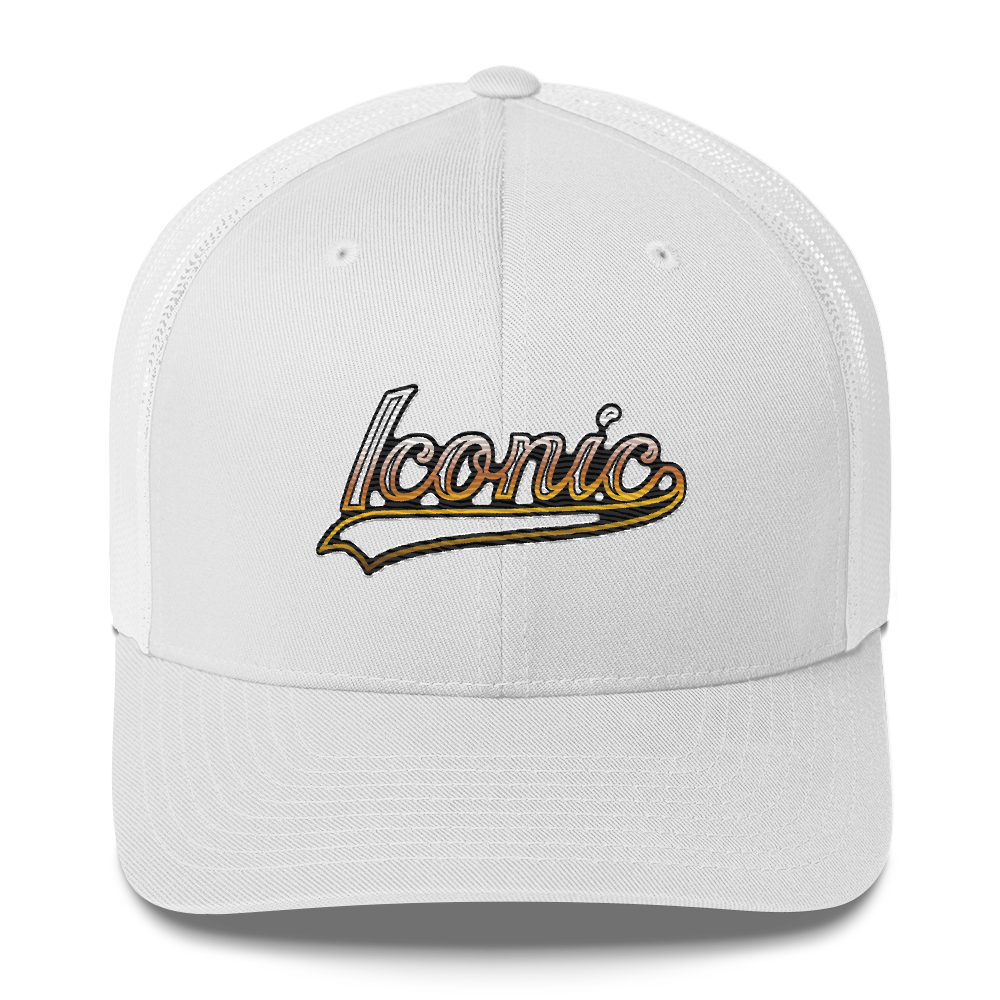 ROYAL ICONIC. RETRO GRADIENT LOGO Trucker Snapback  11 VARIETIES