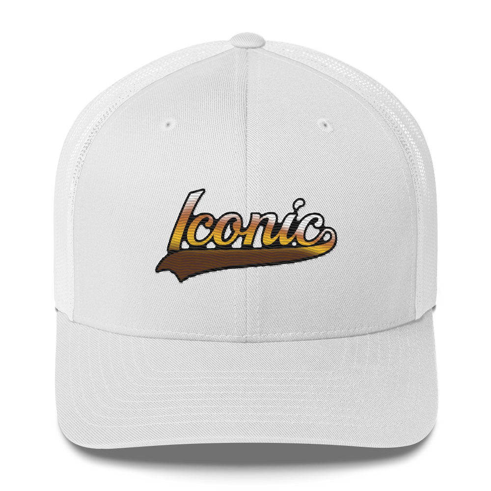 ROYAL ICONIC. RETRO GRADIENT LOGO Trucker Snapback 10 VARIETIES