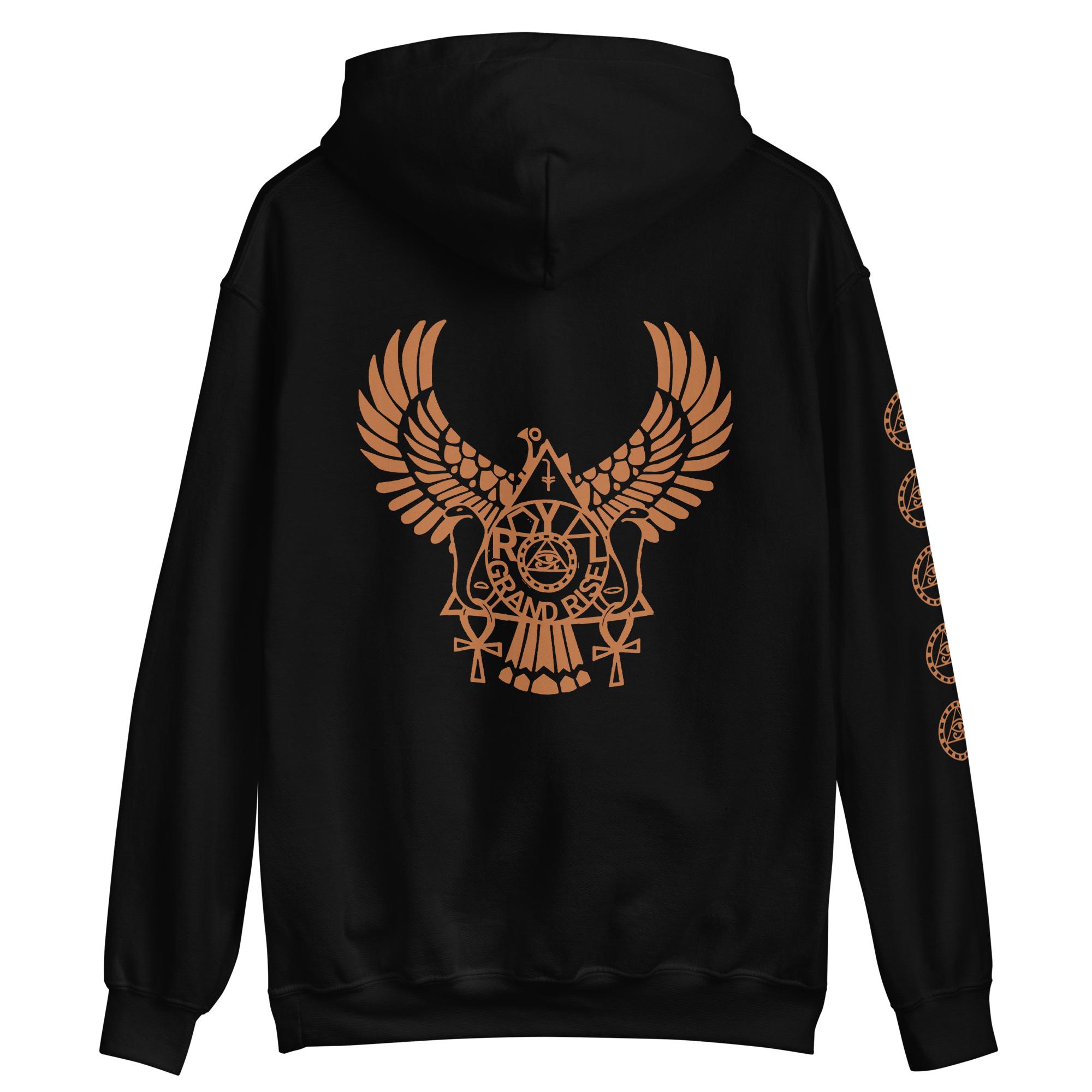 ROYAL ICONIC. Grand Rising Unisex Hoodie 8 Varieties