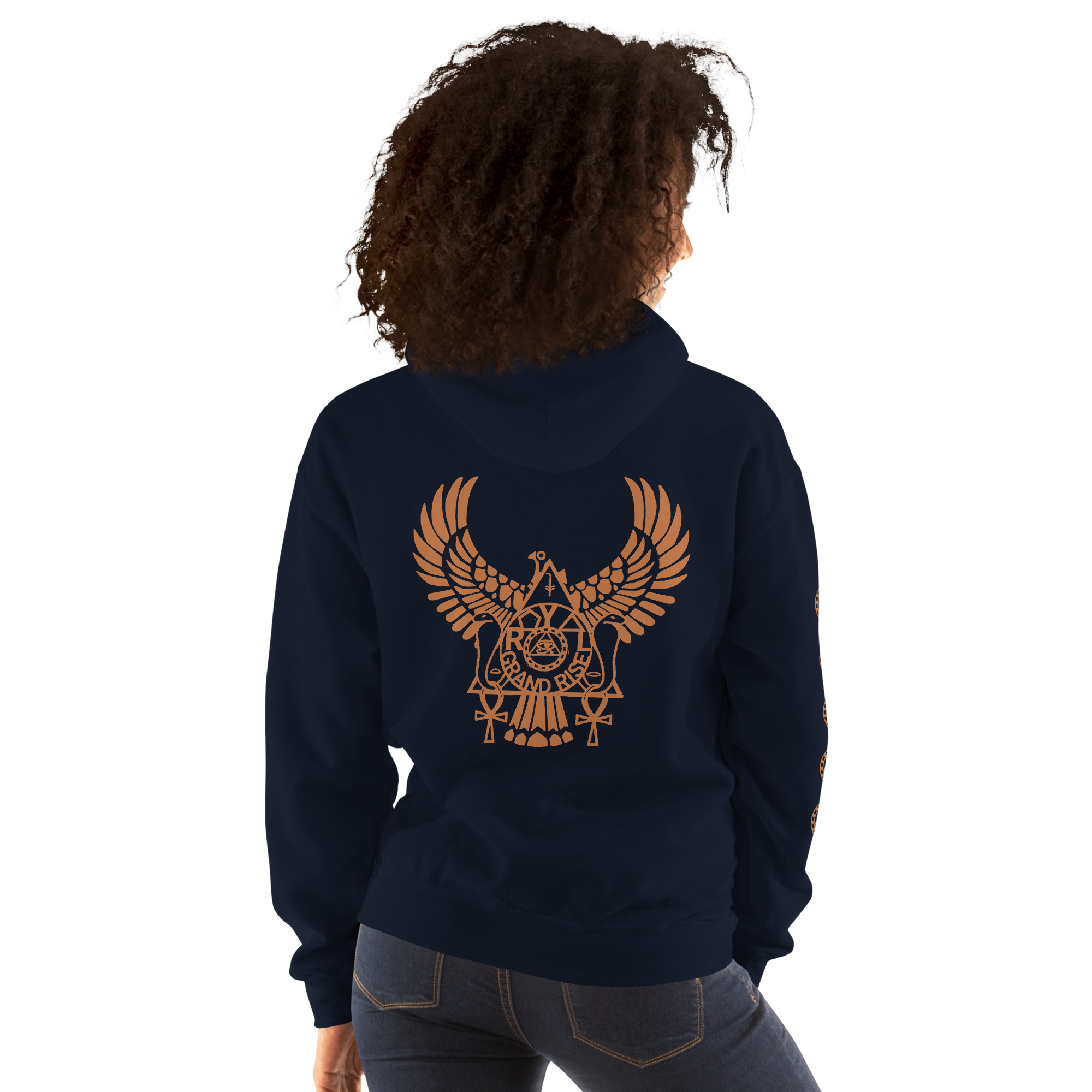 ROYAL ICONIC. Grand Rising Unisex Hoodie 8 Varieties