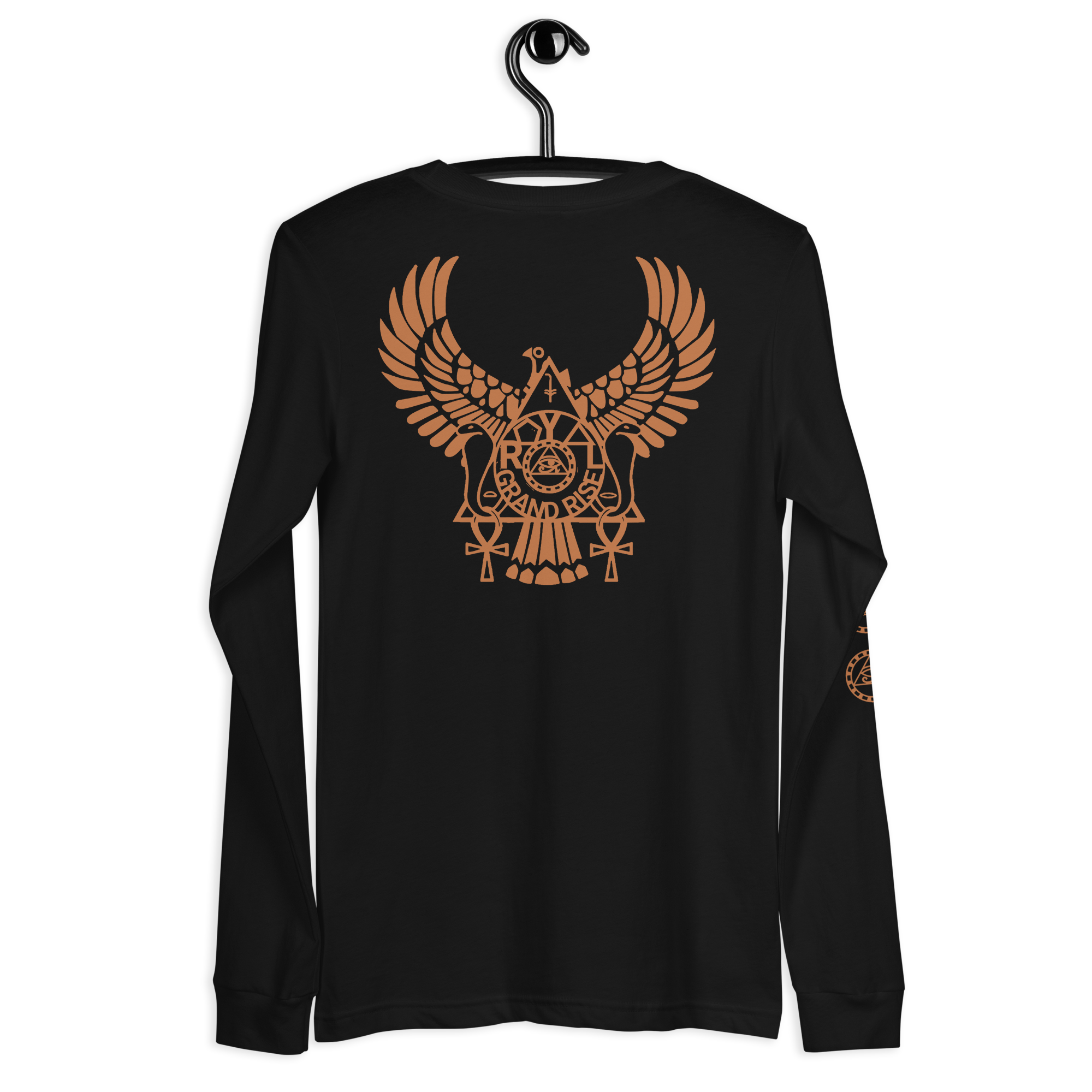 ROYAL ICOINC. Grand Rising Unisex Long Sleeve Tee COLOR VARIETIES