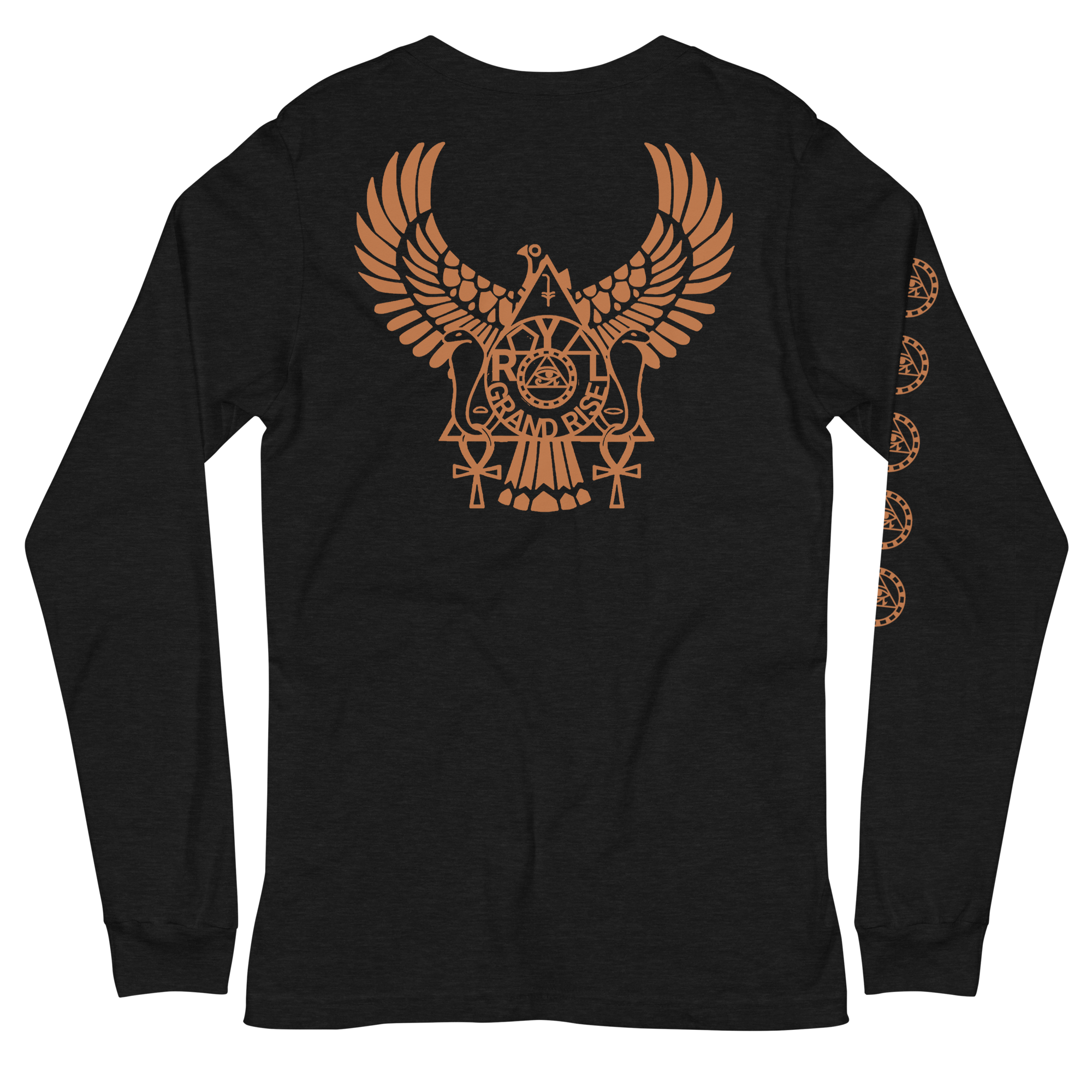 ROYAL ICOINC. Grand Rising Unisex Long Sleeve Tee COLOR VARIETIES