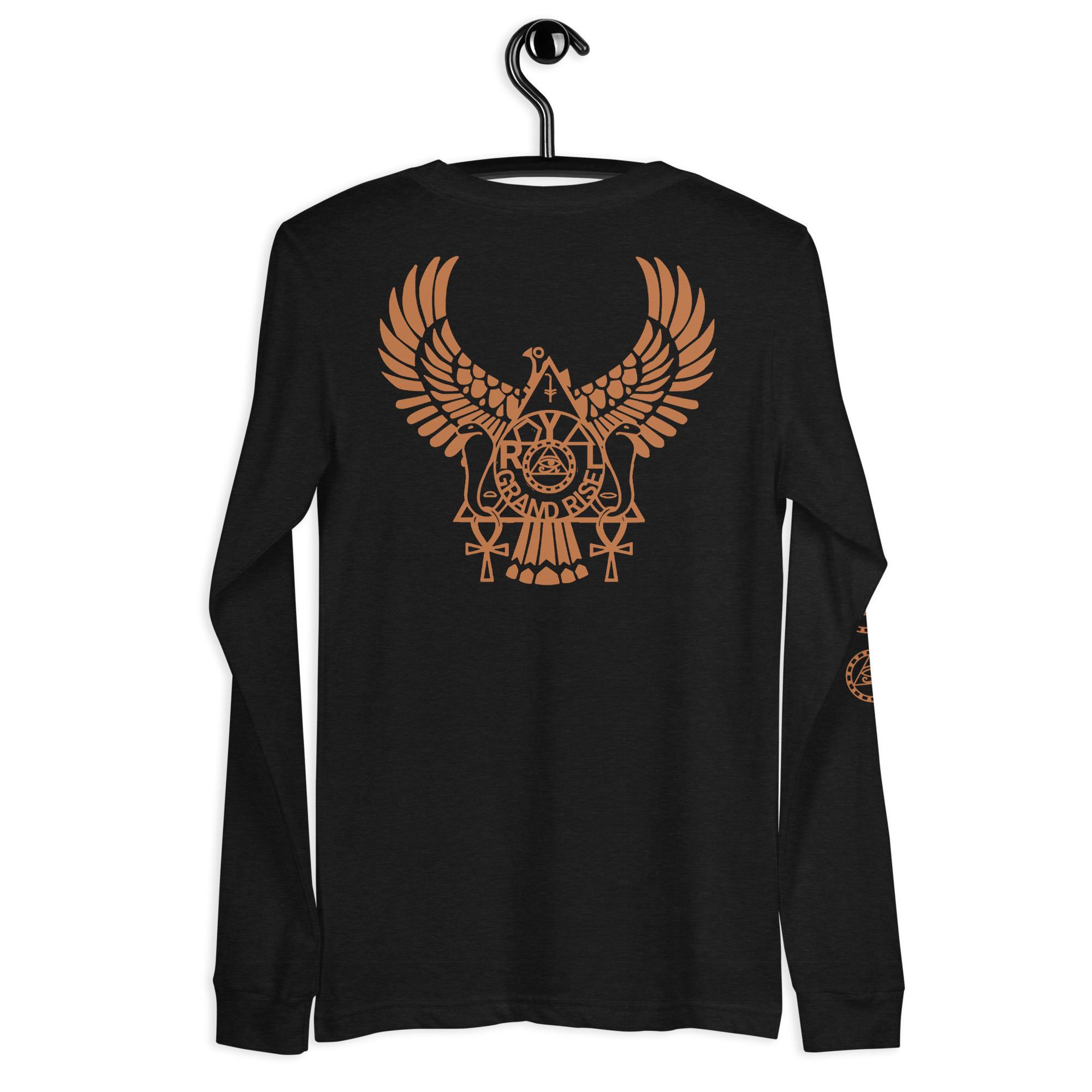 ROYAL ICOINC. Grand Rising Unisex Long Sleeve Tee COLOR VARIETIES