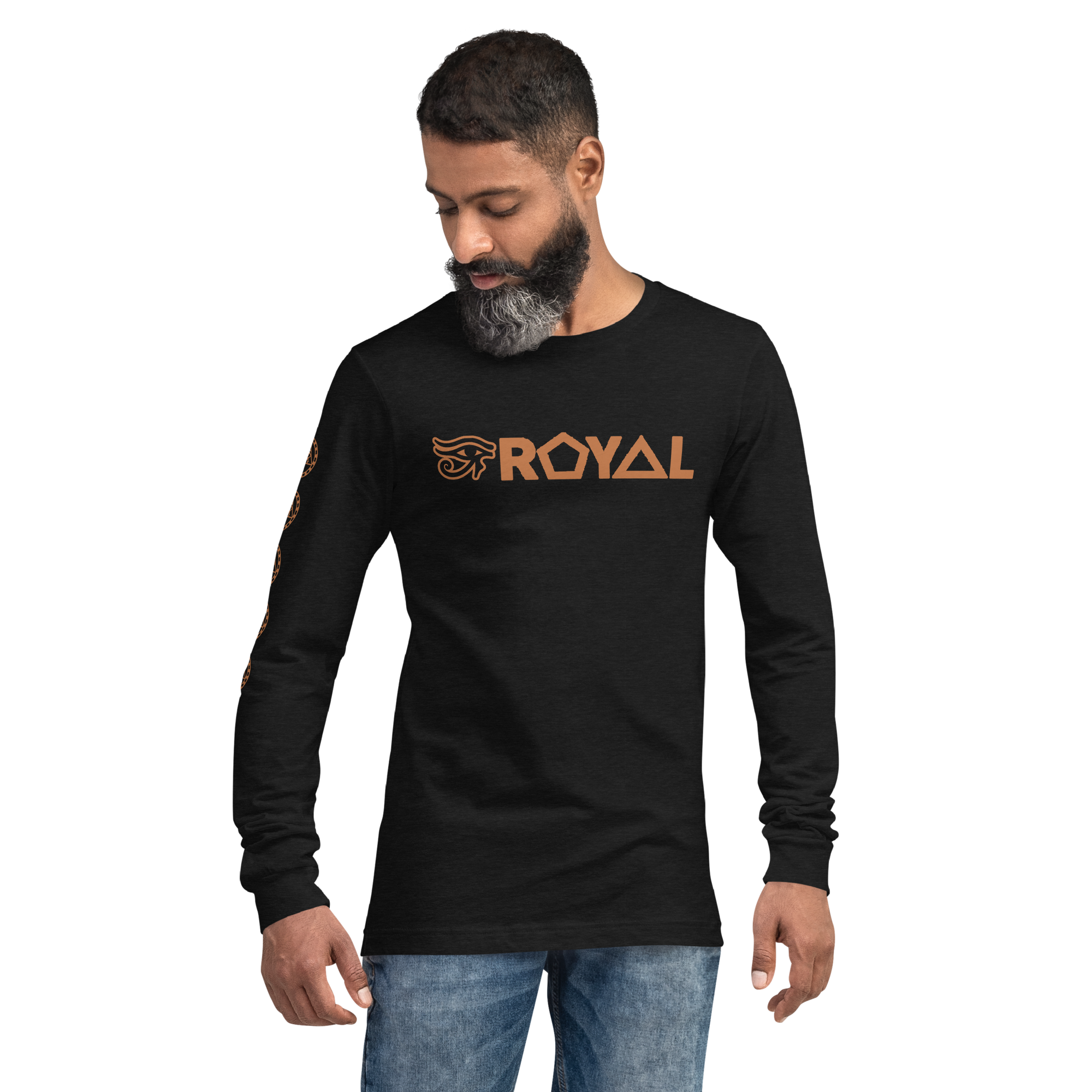 ROYAL ICOINC. Grand Rising Unisex Long Sleeve Tee COLOR VARIETIES