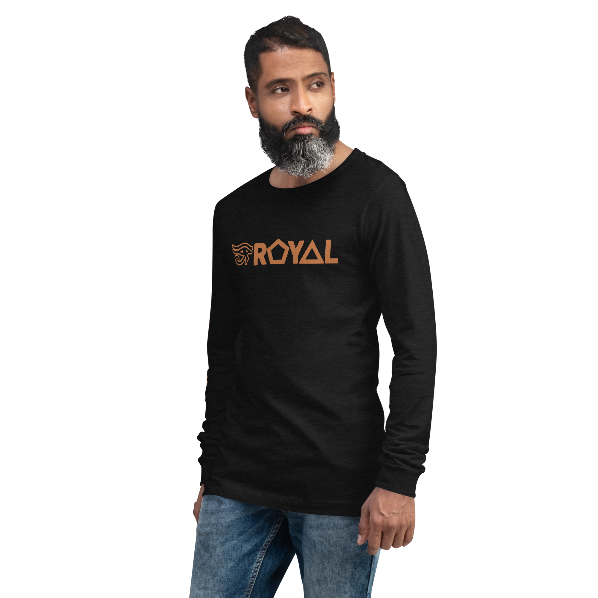 ROYAL ICOINC. Grand Rising Unisex Long Sleeve Tee COLOR VARIETIES