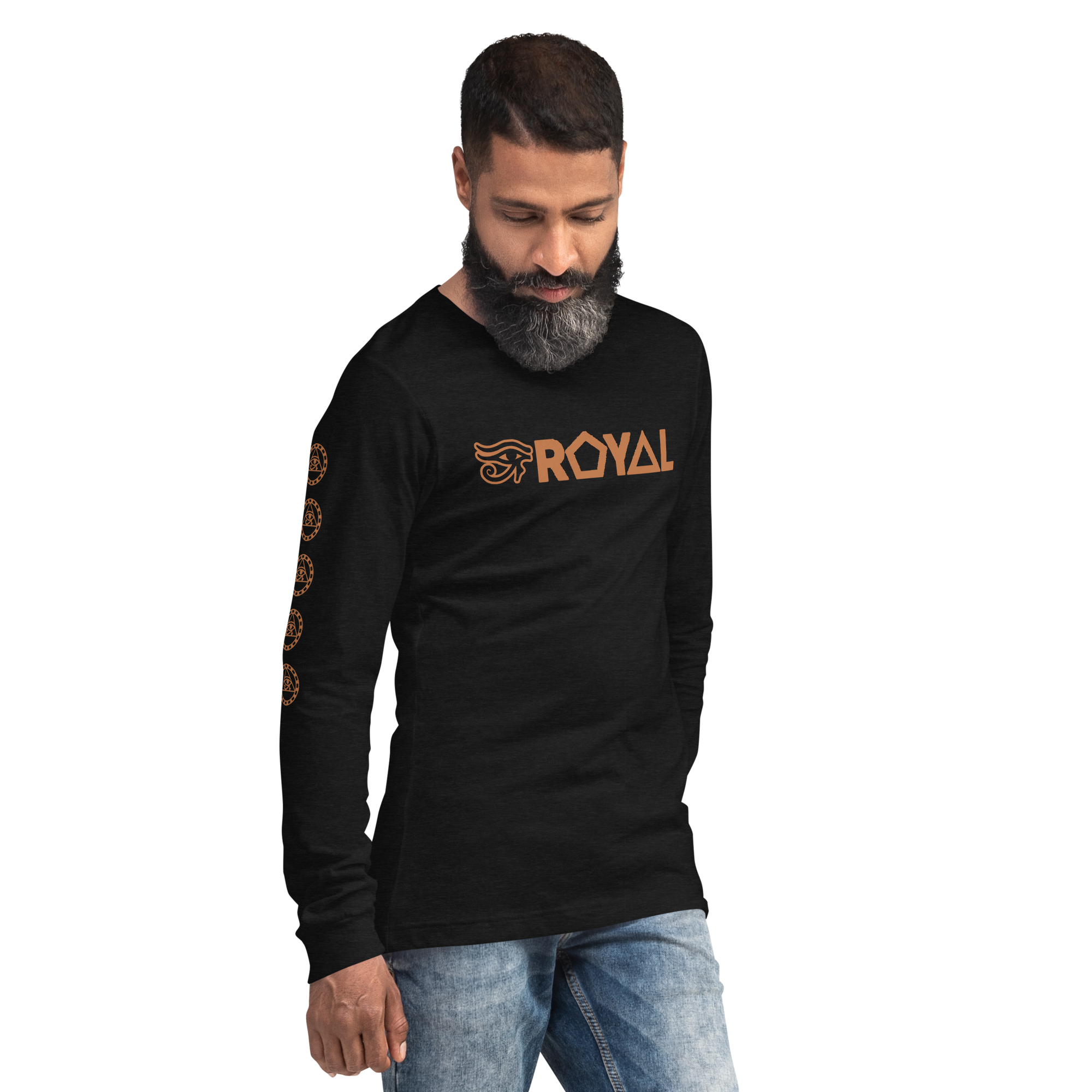 ROYAL ICOINC. Grand Rising Unisex Long Sleeve Tee COLOR VARIETIES